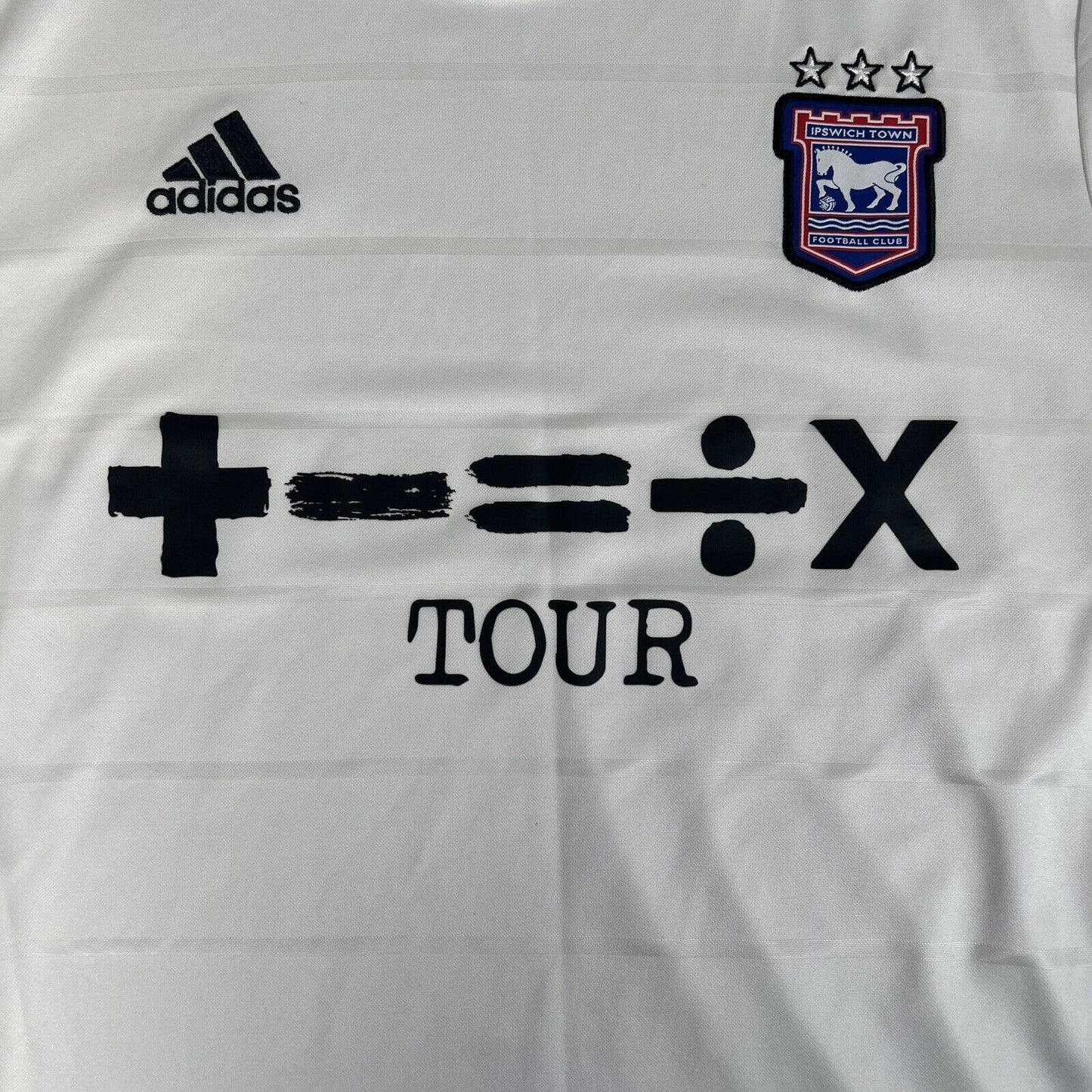 Ipswich Town 2021/2022 Away Football Shirt Ed Sheeran Large - Football Shirt Kingdom