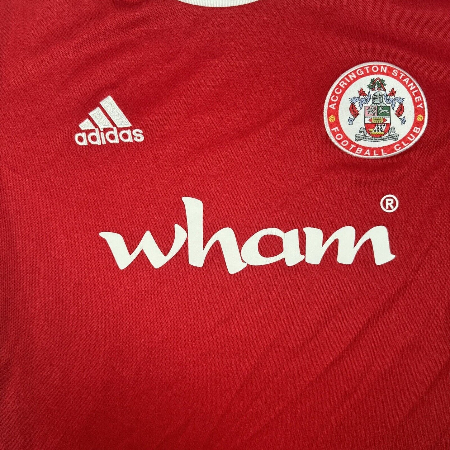 Accrington Stanley 2017/2018/2019 Home Football Shirt Men’s Medium - Football Shirt Kingdom
