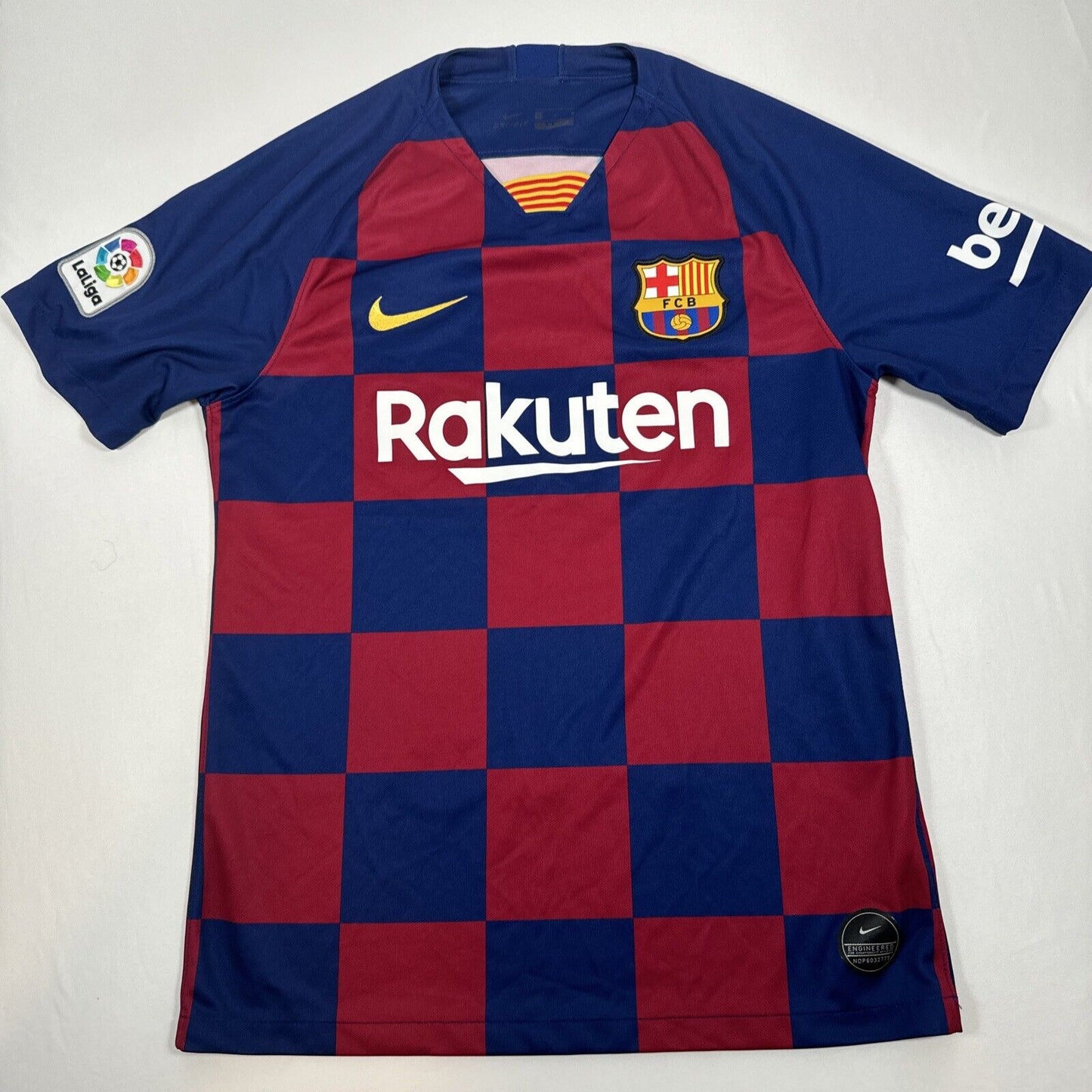 barcelona 2019 2020 home football shirt men s medium 12
