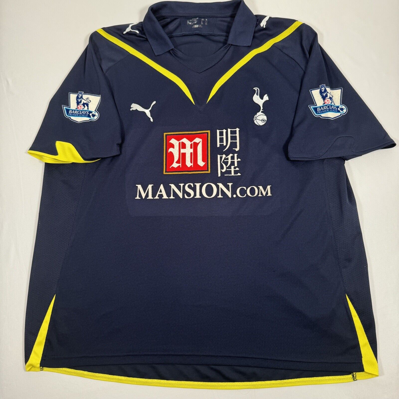 lennon 7 tottenham hotspur 2009 2010 away football shirt men s xl4