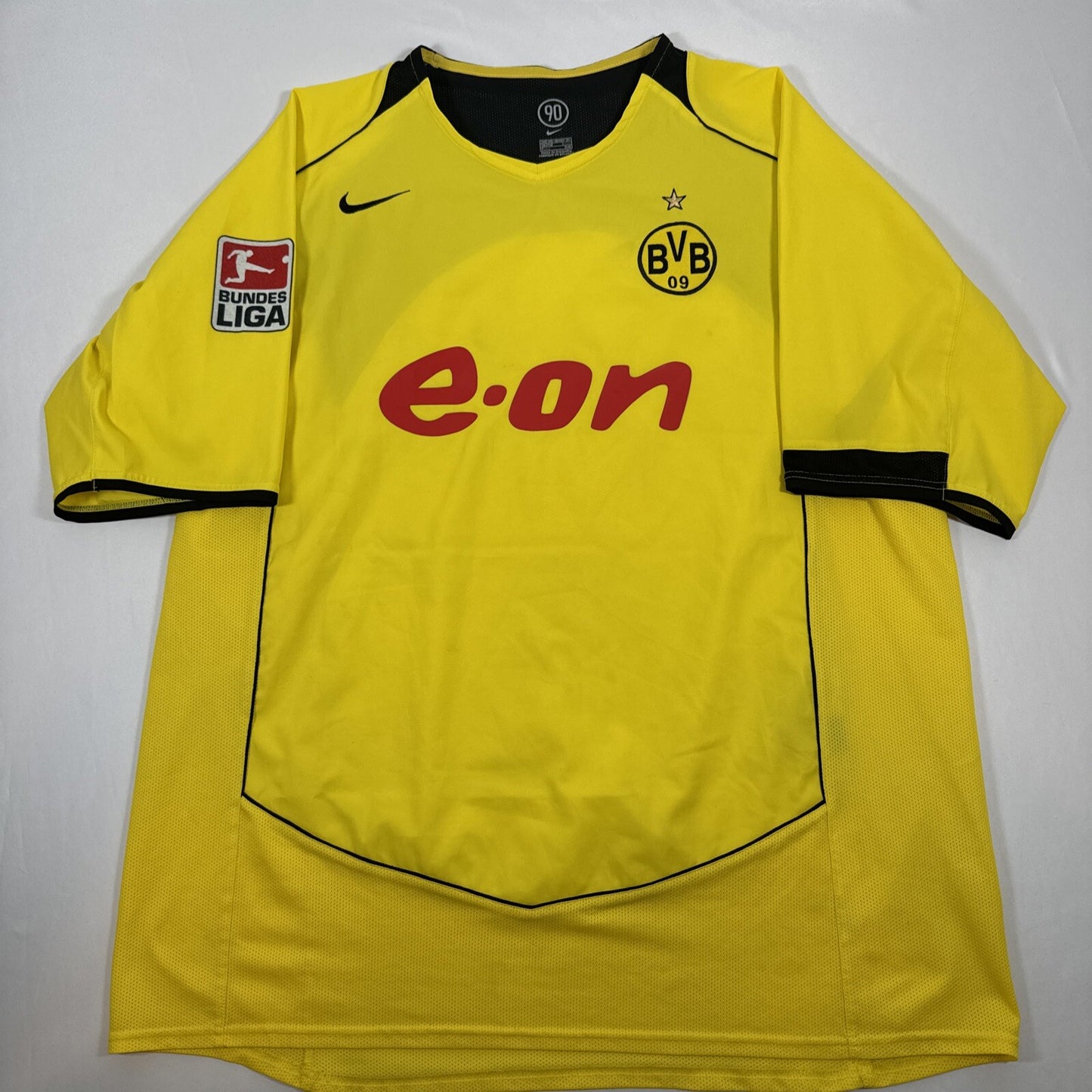 borussia dortmund 2004 2005 home football shirt 2xl xxl2