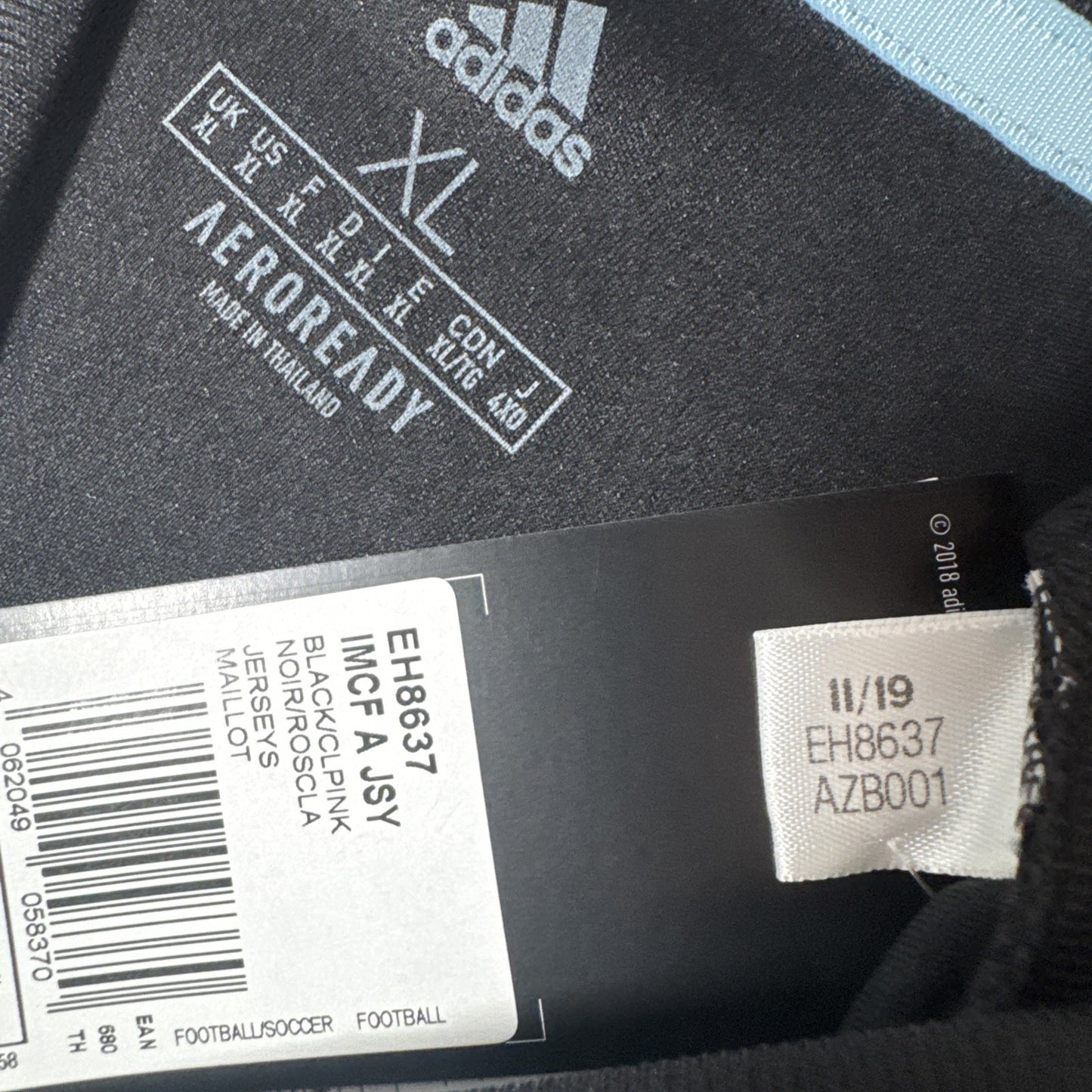 inter miami 2020 2021 away football shirt men s xl bnwt4