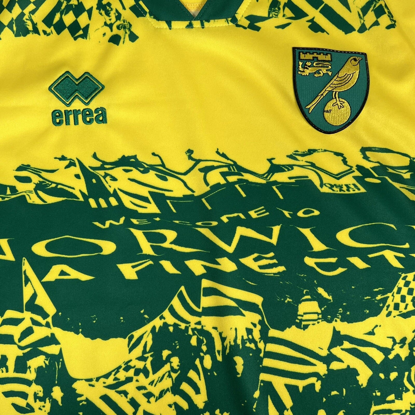 norwich city 2020 2021 for the fans football shirt small1