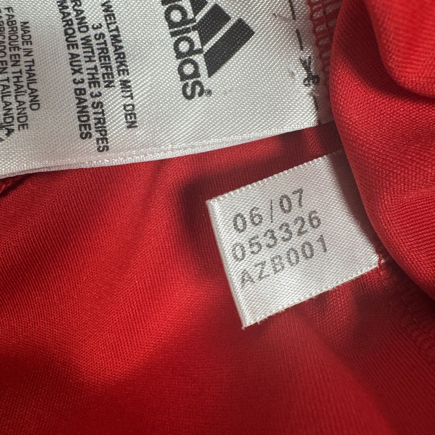 Liverpool 2006/2007/2008 Home Long Sleeve Football Shirt Small