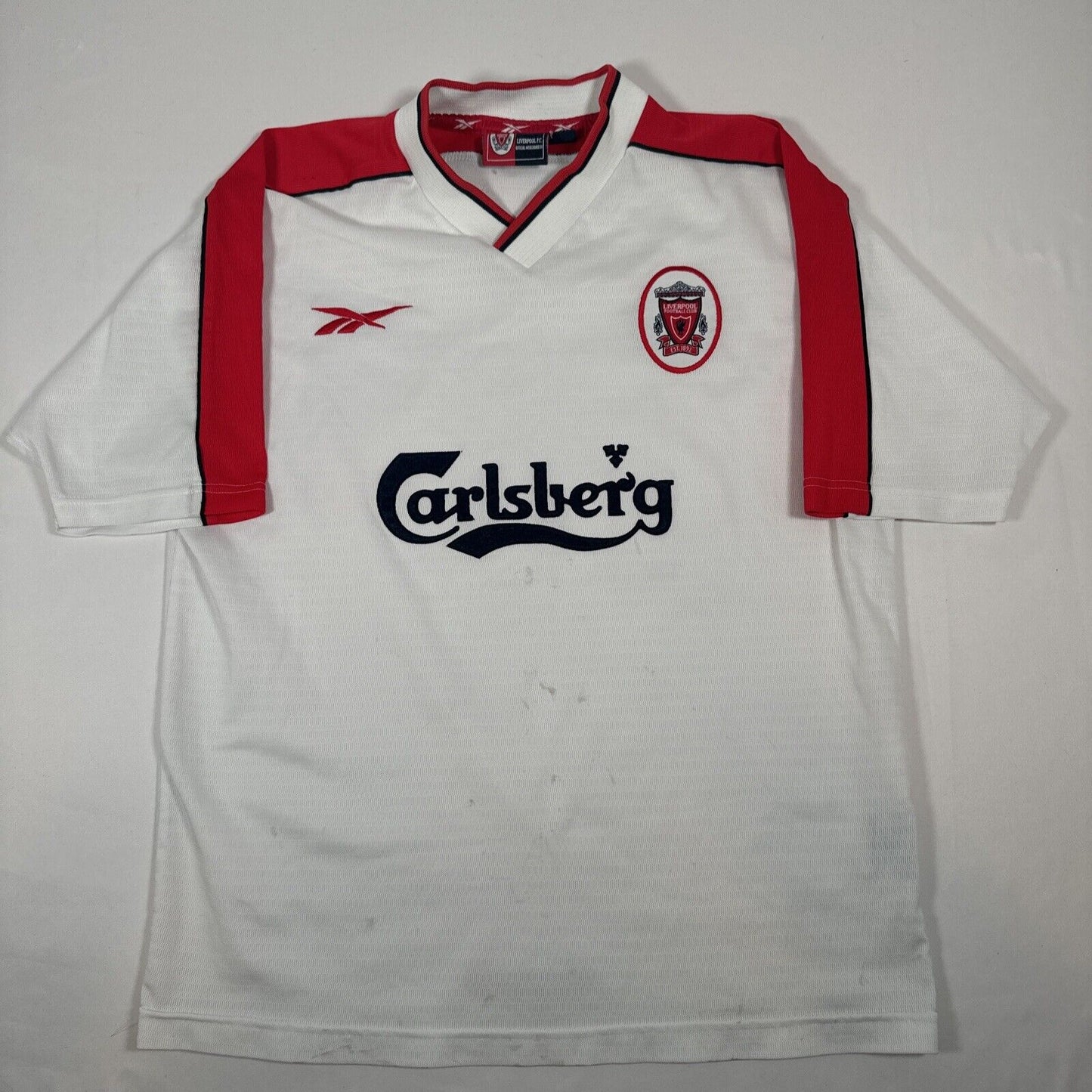 liverpool 1998 1999 2000 away third football shirt men s medium2