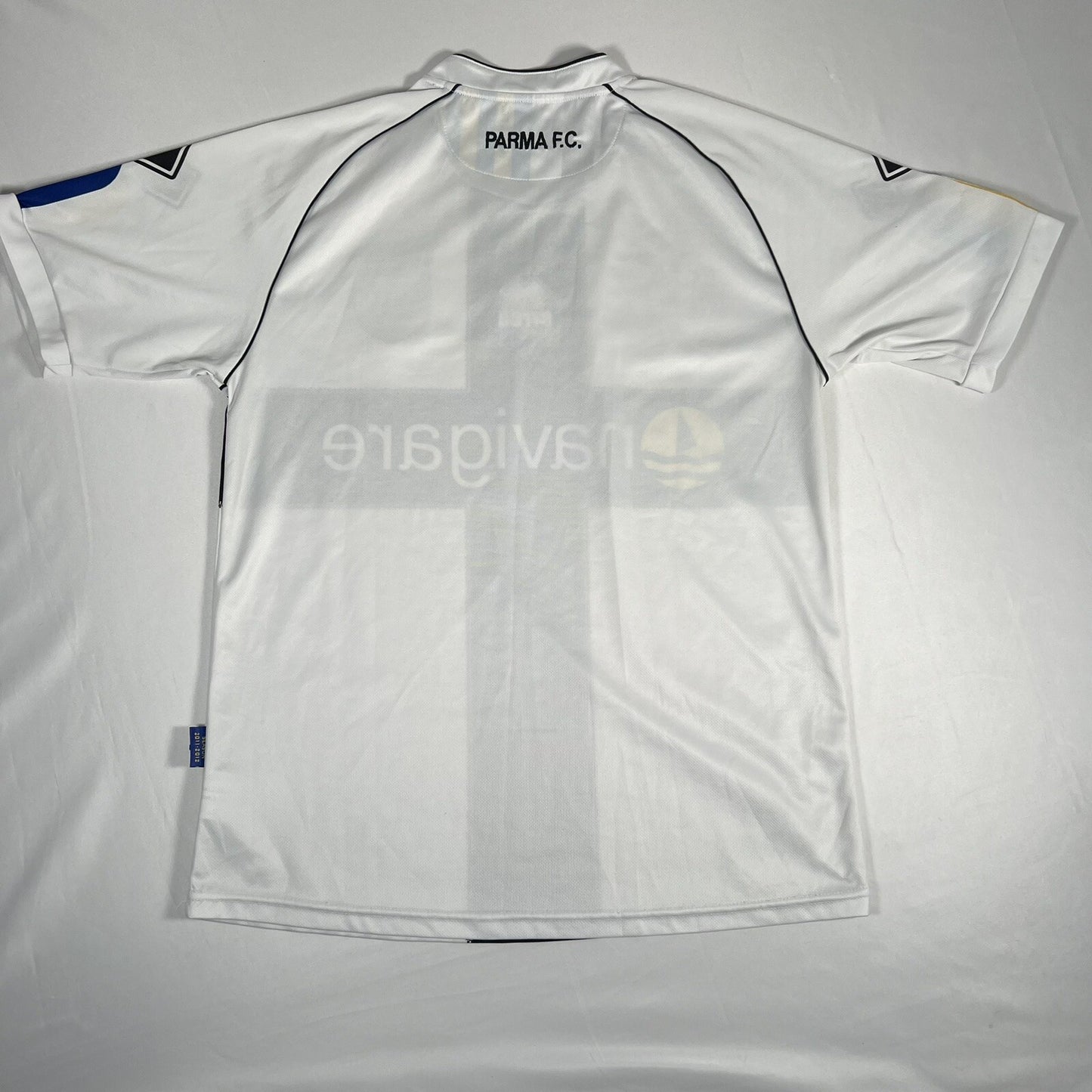 parma 2011 2012 home football shirt men s large3