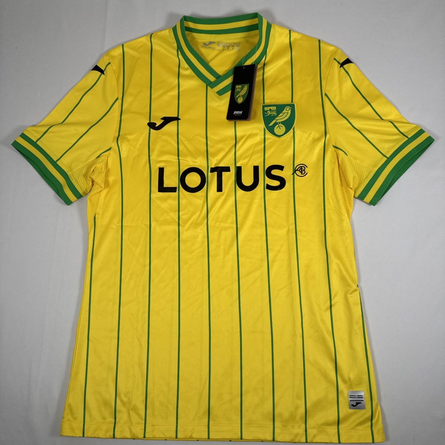 Norwich City 2022/2023 Home Football Shirt BNWT Large - Football Shirt Kingdom