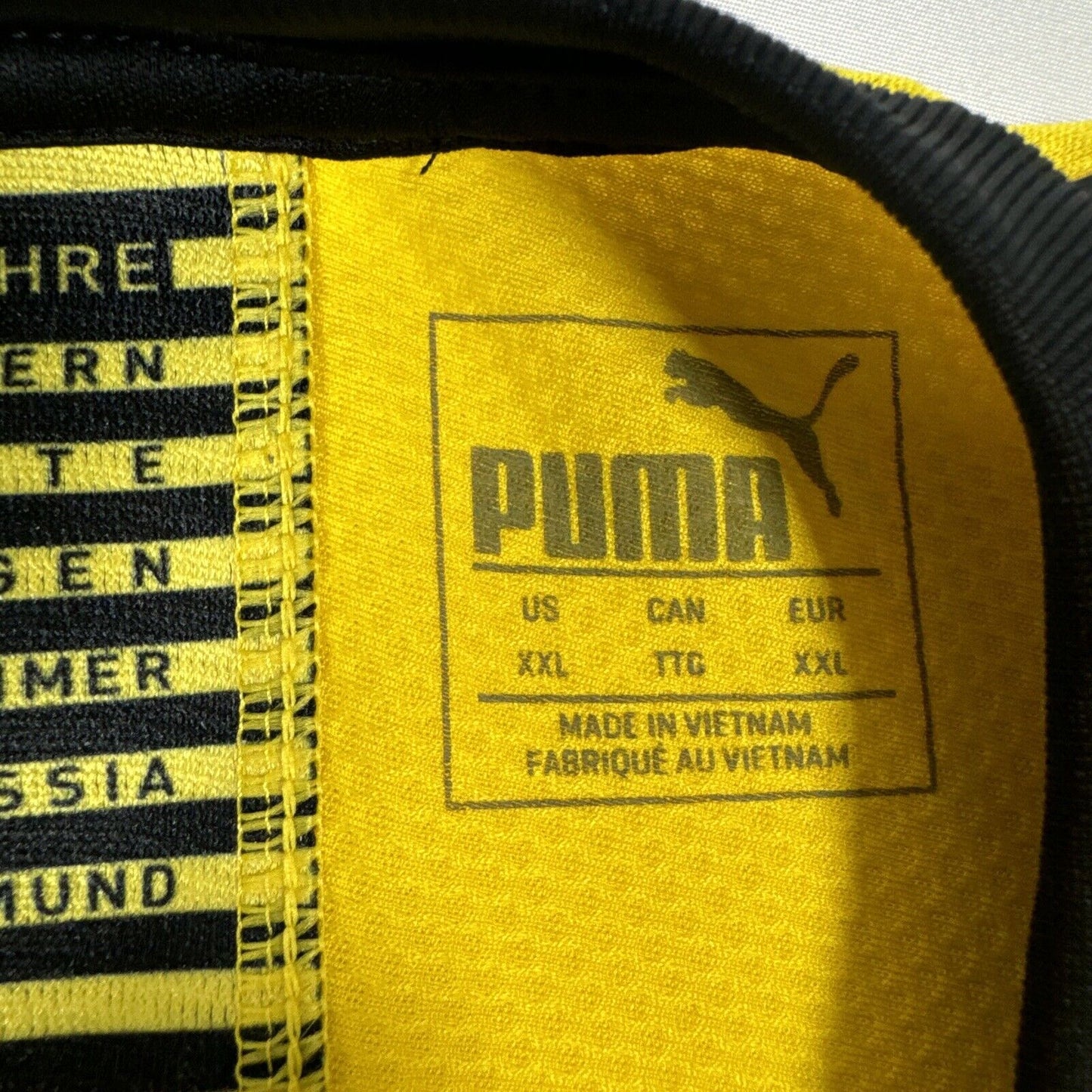 borussia dortmund 2019 2020 home football shirt 2xl xxl 15