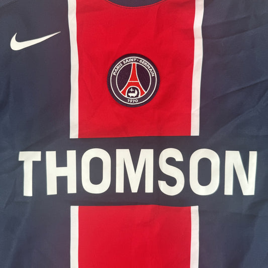 PSG Paris Saint-Germain 2005/2006 Home Football Shirt  Large