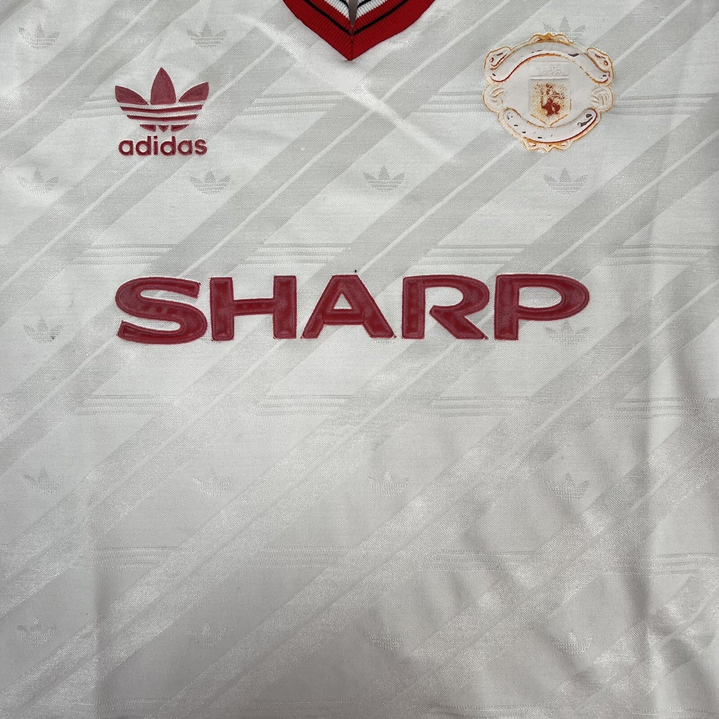 manchester united 1986 1987 1988 away football shirt large1