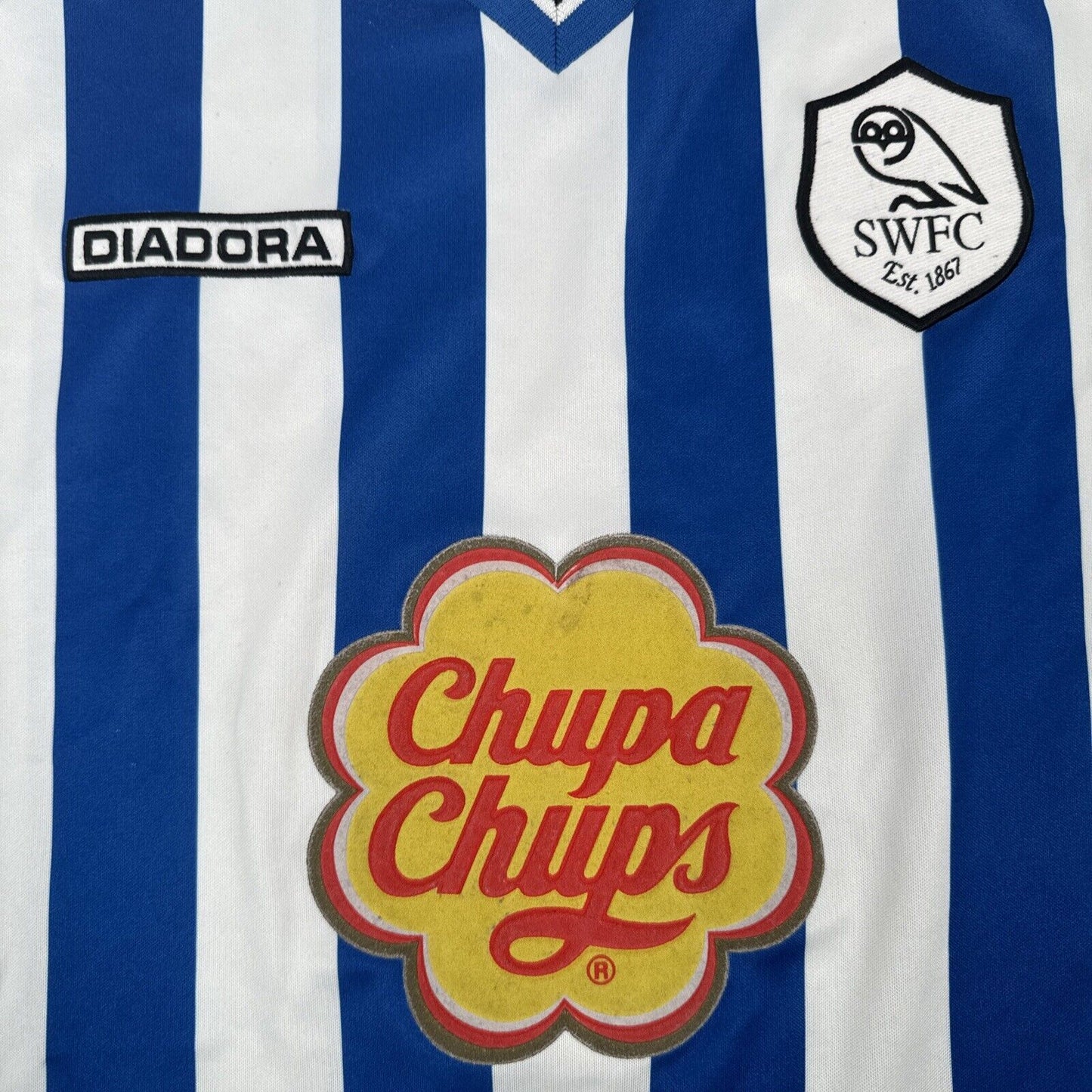 Sheffield Wednesday 2001/2002/2003 Home Football Shirt 2XL XXL - Football Shirt Kingdom