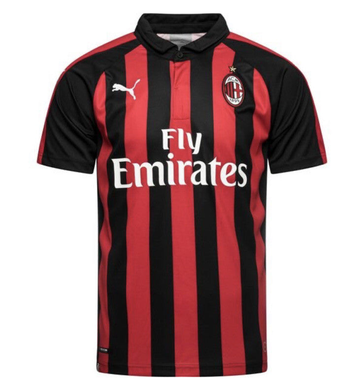 ac milan 2018 2019 home football shirt player spec bnwt bnib large 14
