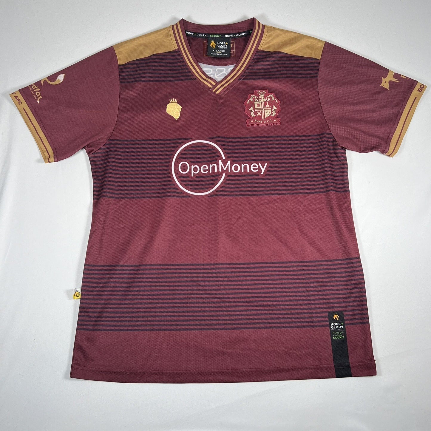 bury 2020 2021 2022 2023 away third football shirt xl2