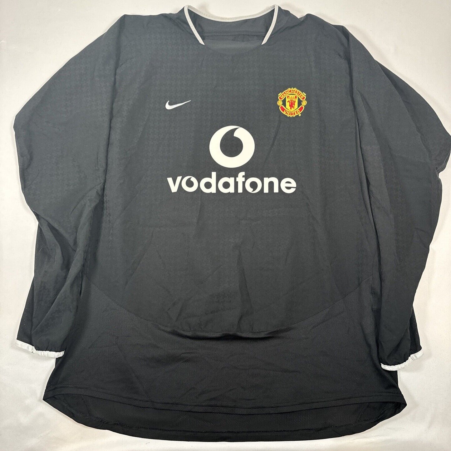manchester united 2003 2004 2005 away football shirt long sleeve 2xl xxl2