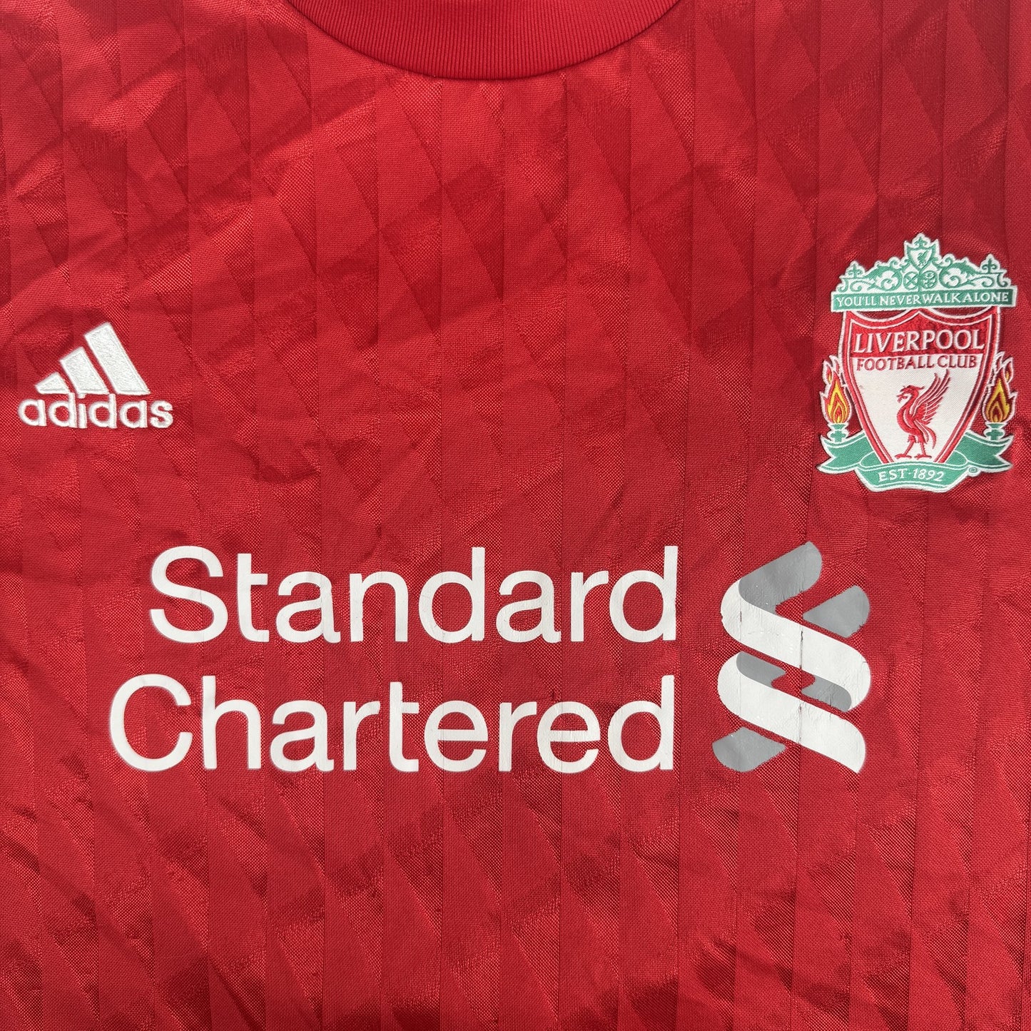 gerrard 8 liverpool 2010 2011 2012 home football shirt 2xl xxl2