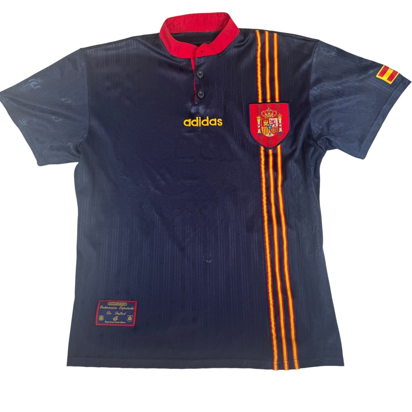 Spain 1996/1997/1998 Away Football Shirt Medium