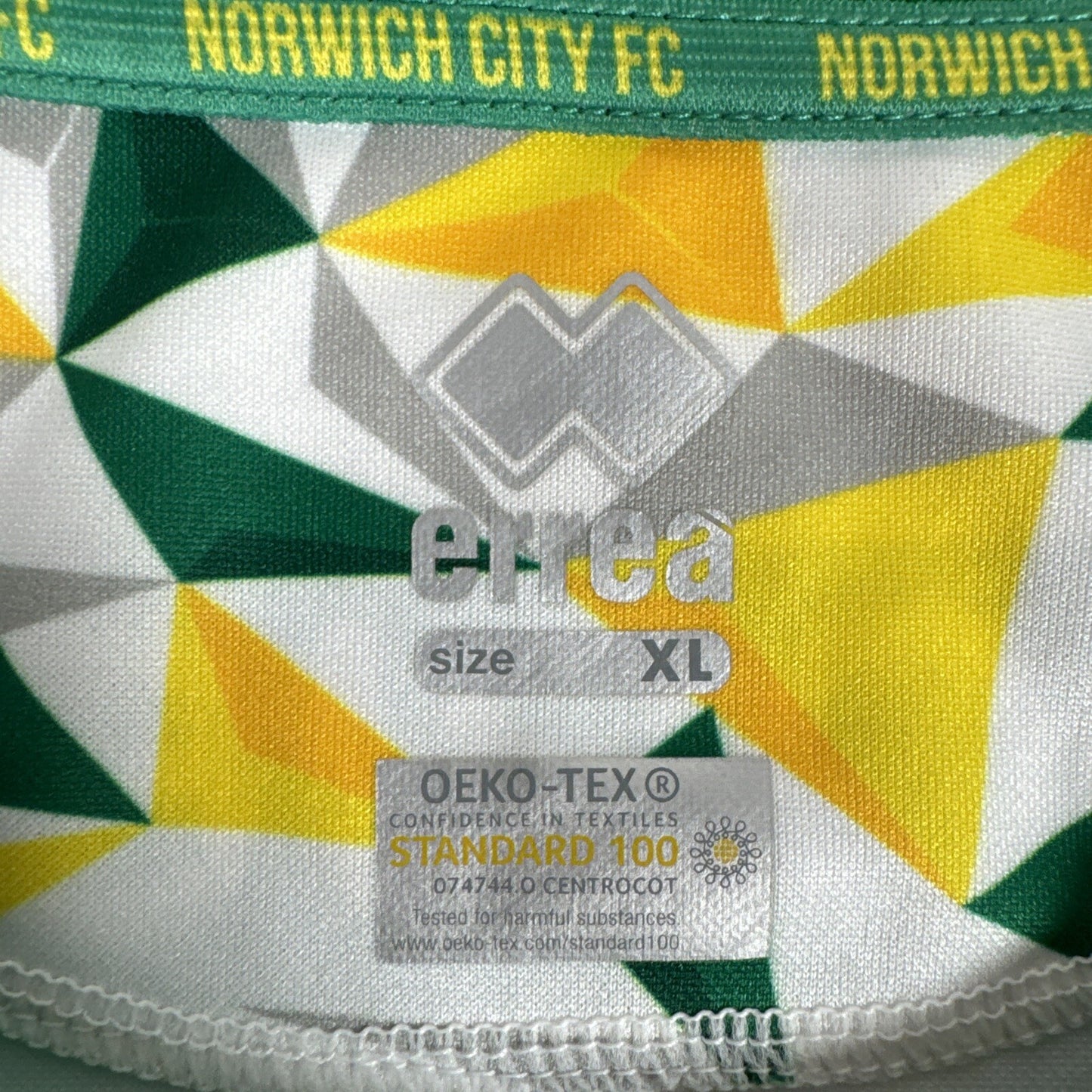 norwich city 2018 2019 away football shirt xl4