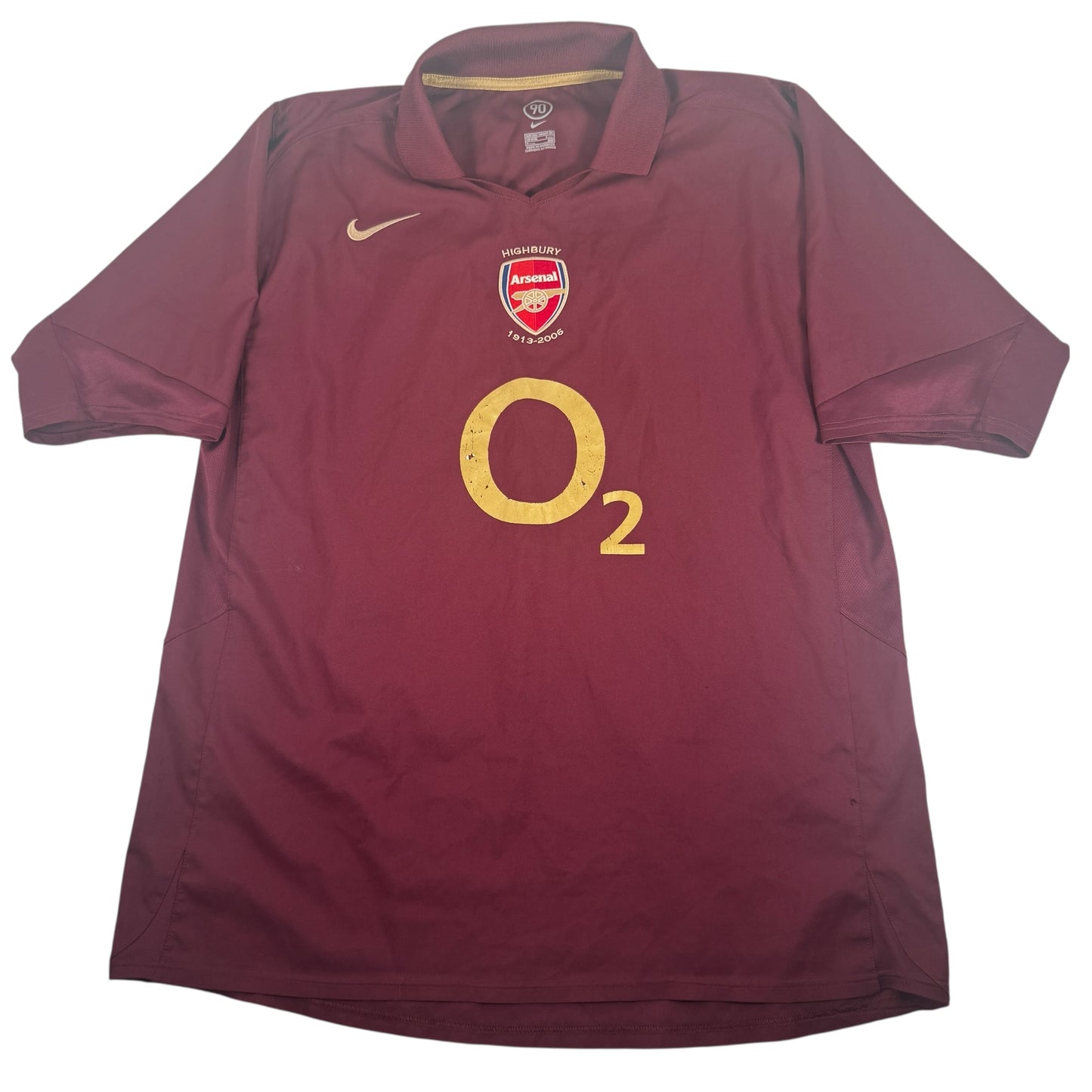 Arsenal 2005/2006 Home Football Shirt XXL 2XL – Football Shirt Kingdom