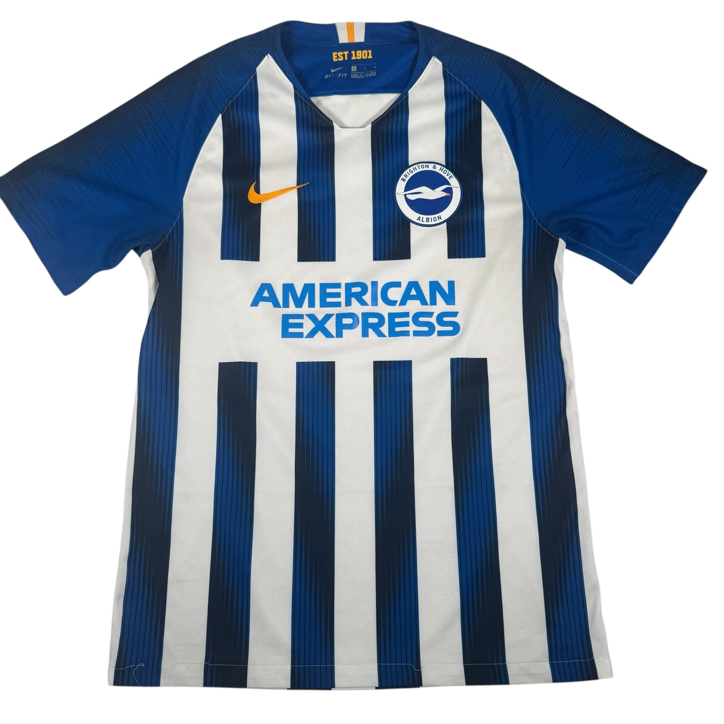 Brighton & Hove Albion 2019/2020 Home Football Shirt Medium – Football Shirt Kingdom