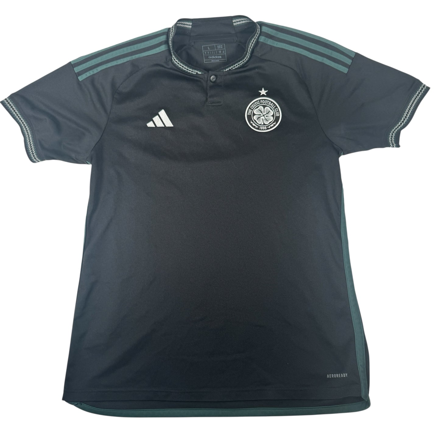 Celtic 2023/2024 Away Sponsorless Football Shirt Large – Football Shirt Kingdom