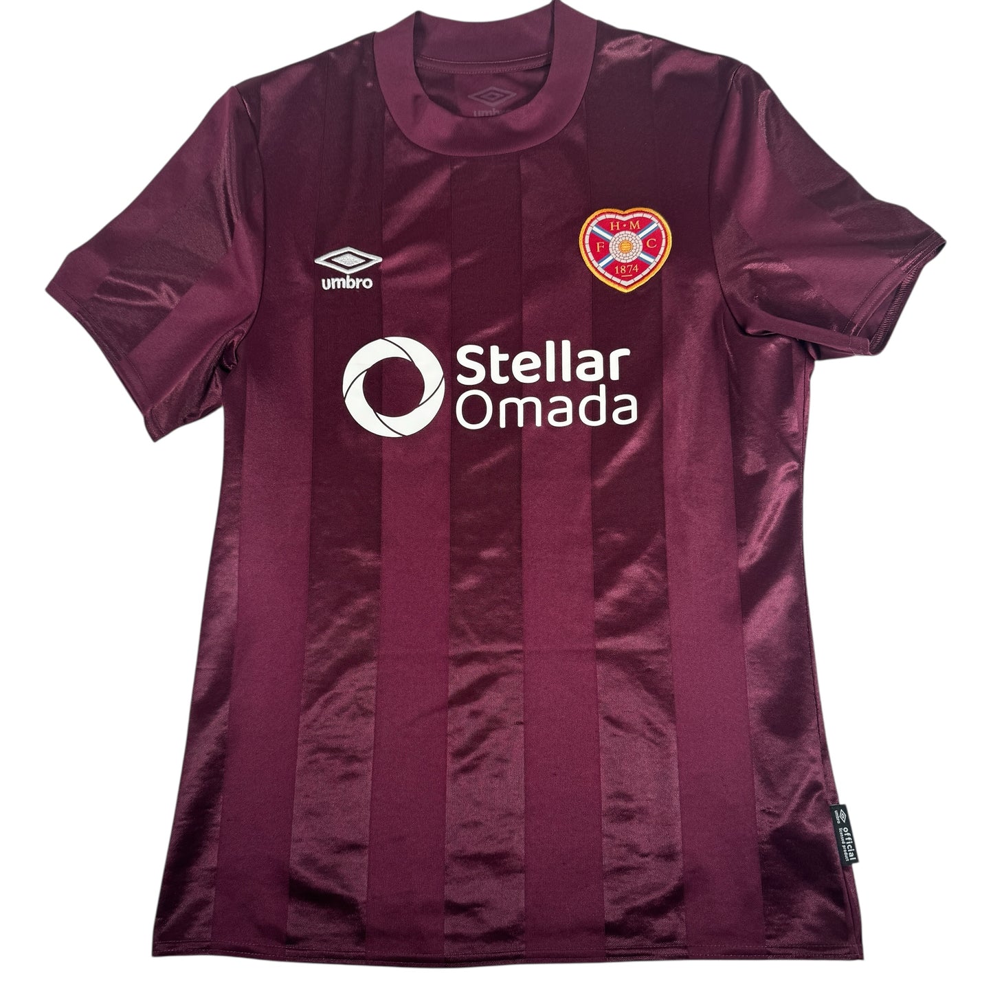 Hearts Heart of Midlothian 2024/2025 Home Football Shirt Small – Football Shirt Kingdom