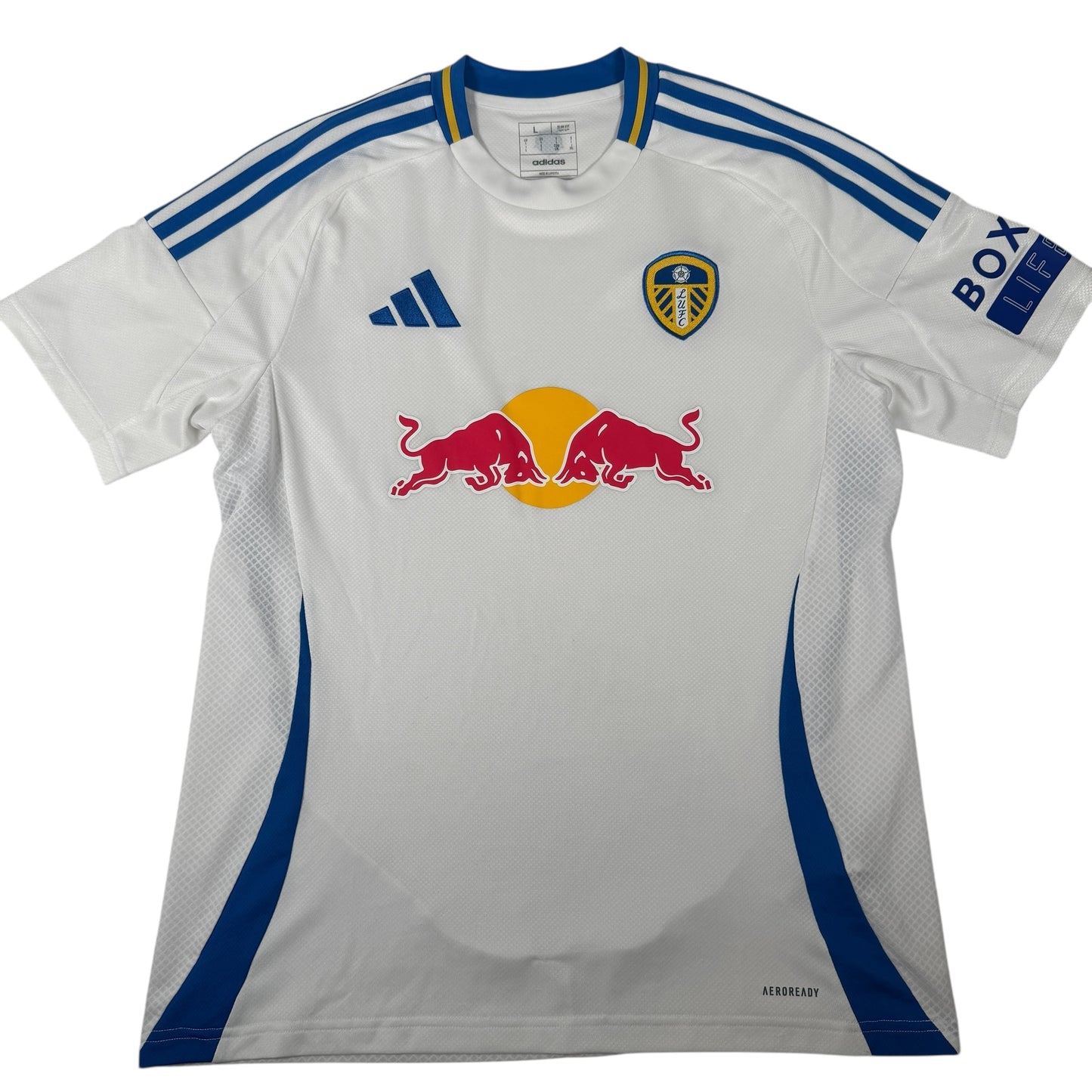 Leeds United 2024/2025 Home Football Shirt Large – Football Shirt Kingdom