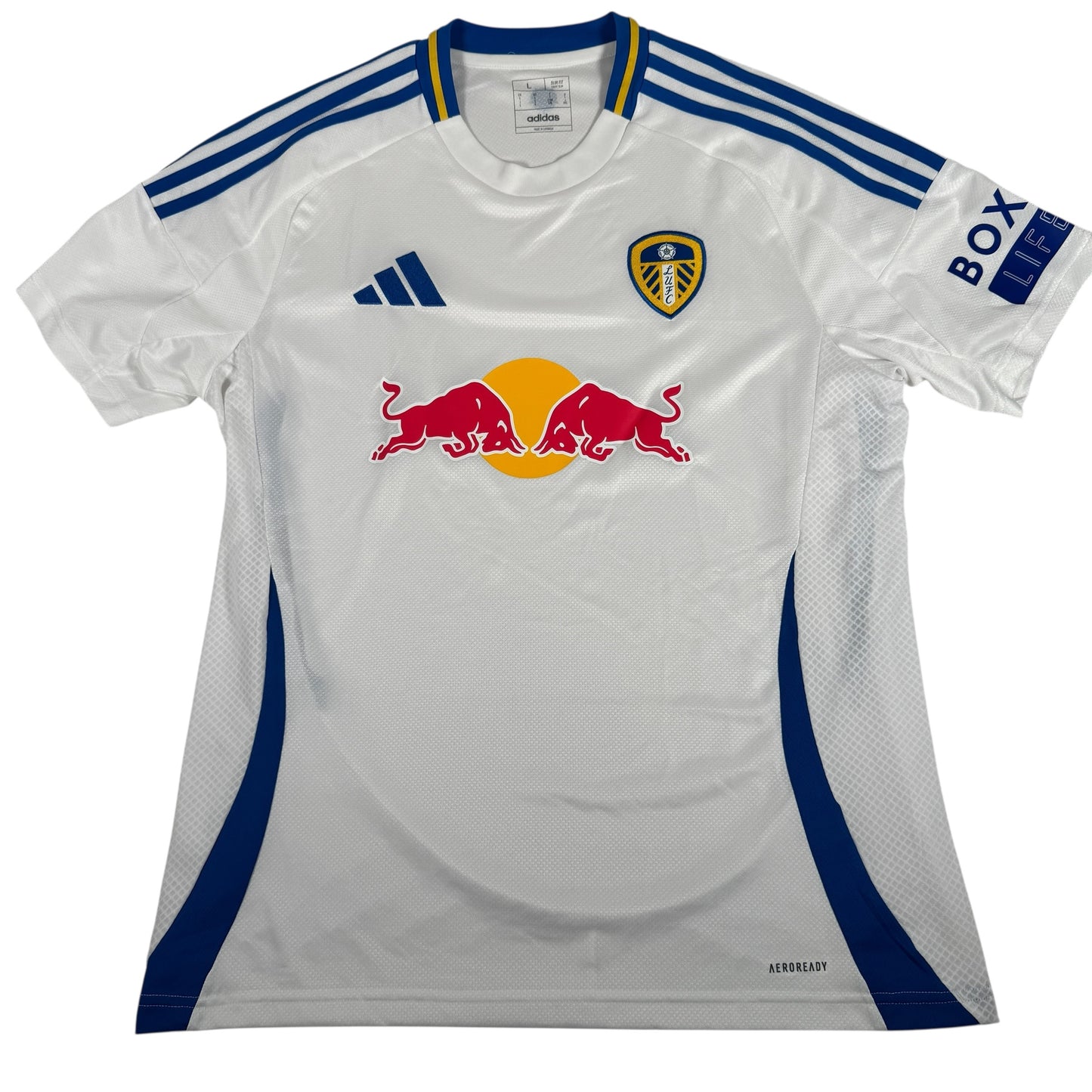 Leeds United 2024/2025 Home Football Shirt Large – Football Shirt Kingdom
