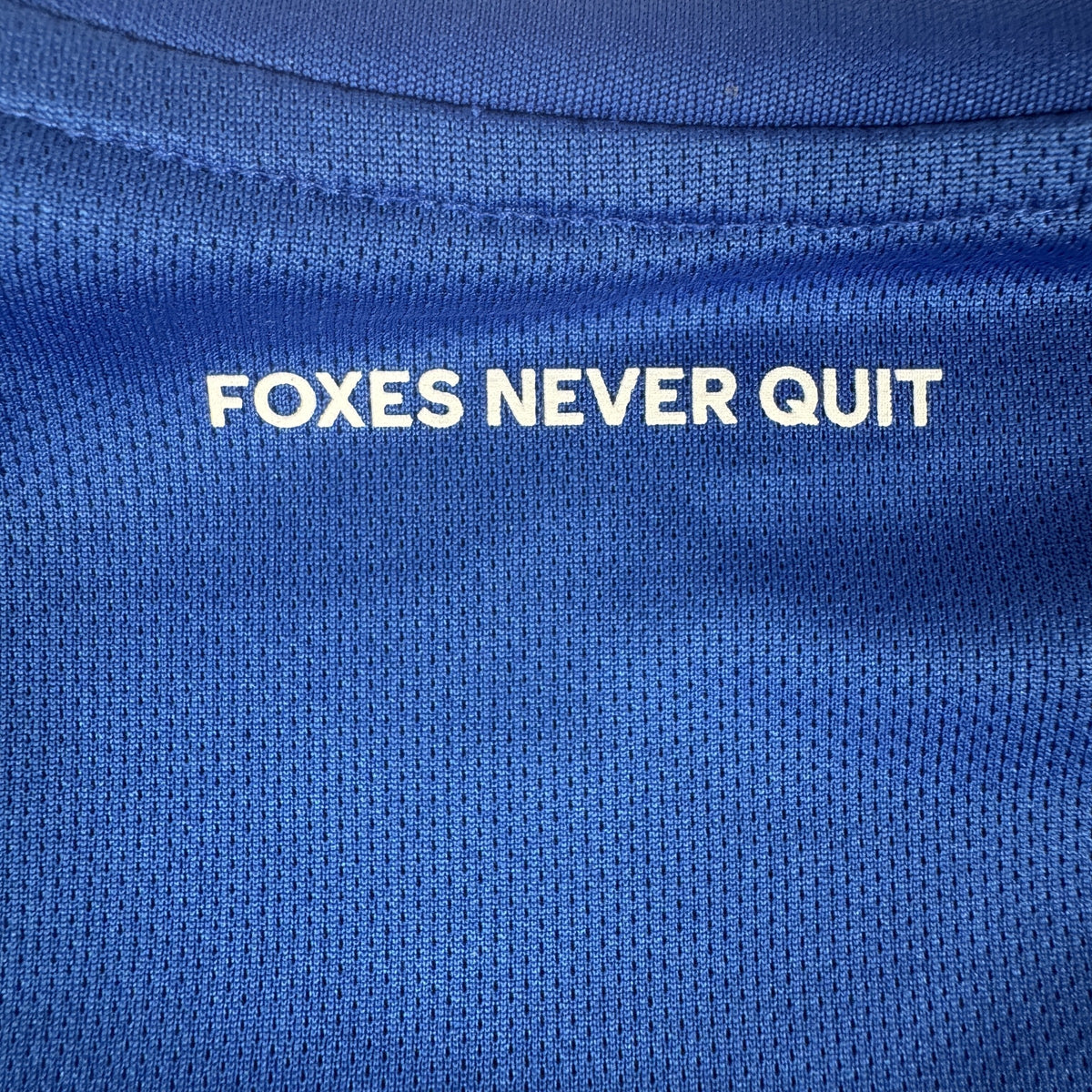 Leicester City 2024/2025 home football shirt, size XXL