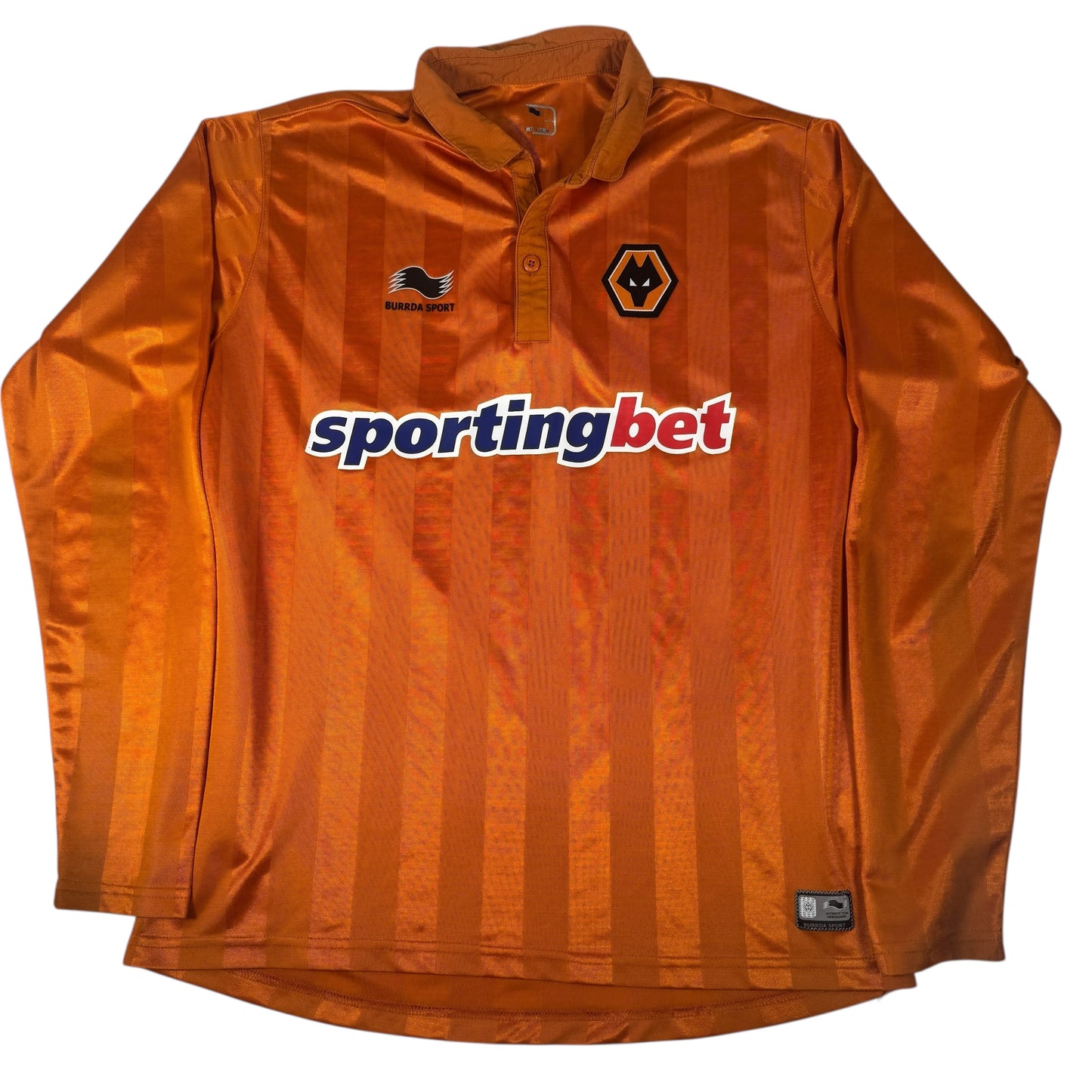 Wolves Wolverhampton Wanderers 2012/2013 Home Long Sleeve Football Shirt Medium – Football Shirt Kingdom