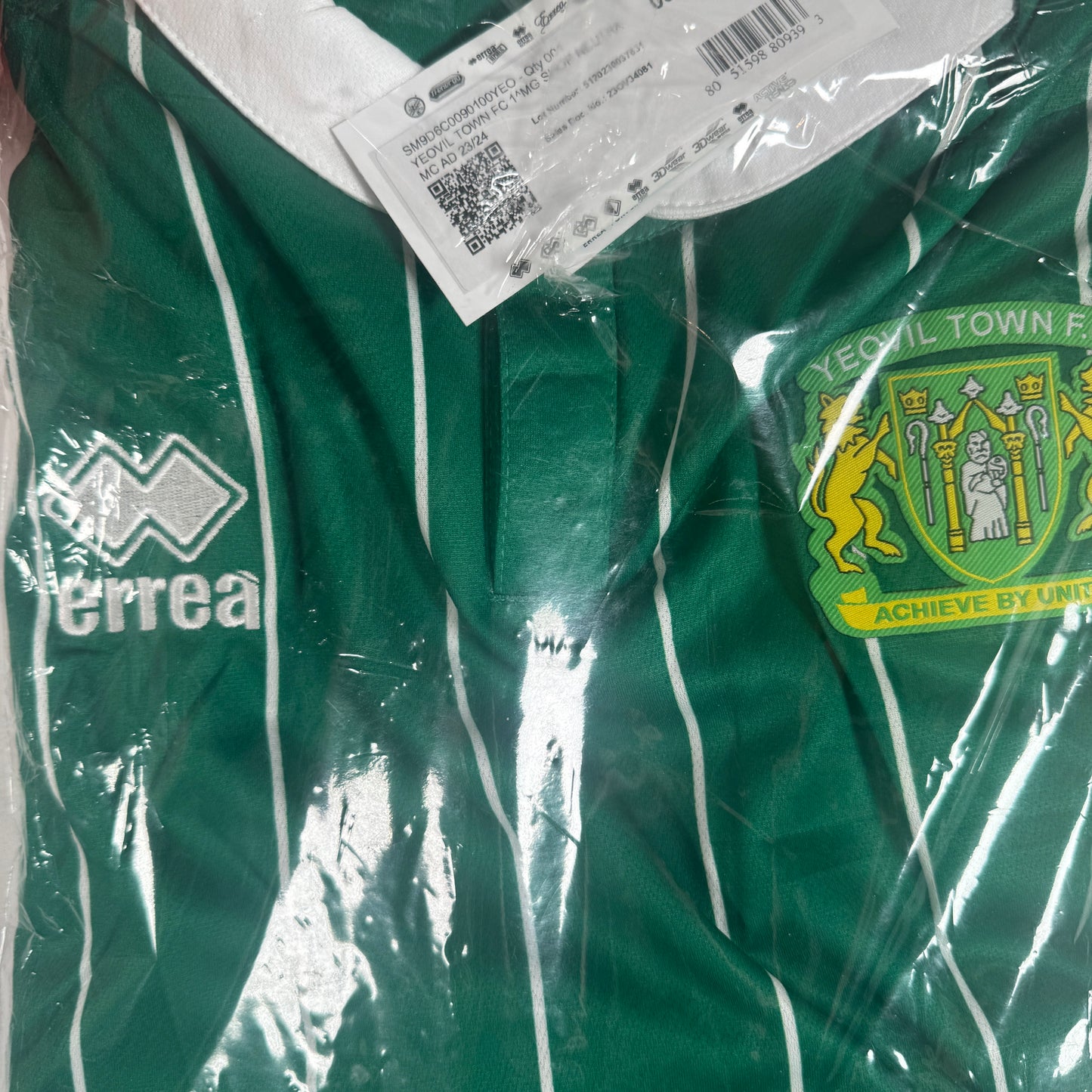 Yeovil Town 2023/2024 Home Football Shirt Large BNWT BNIB – Football Shirt Kingdom