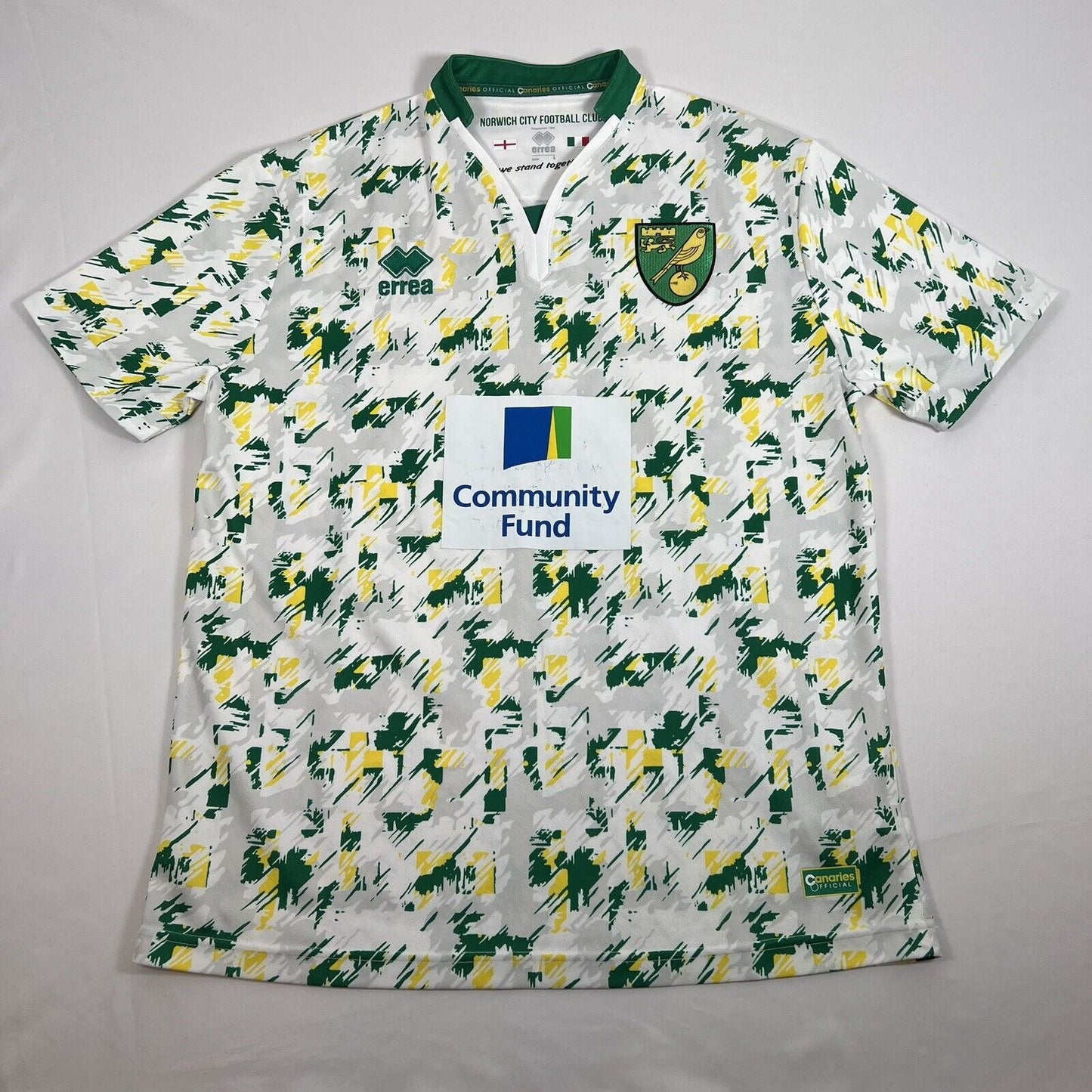 norwich city 2016 2017 third football shirt men s large2