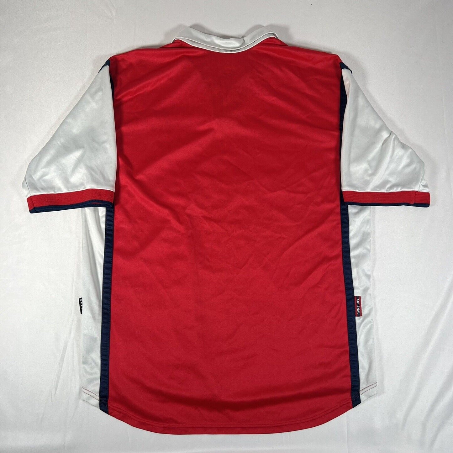 arsenal 1999 2000 home football shirt men s large 13