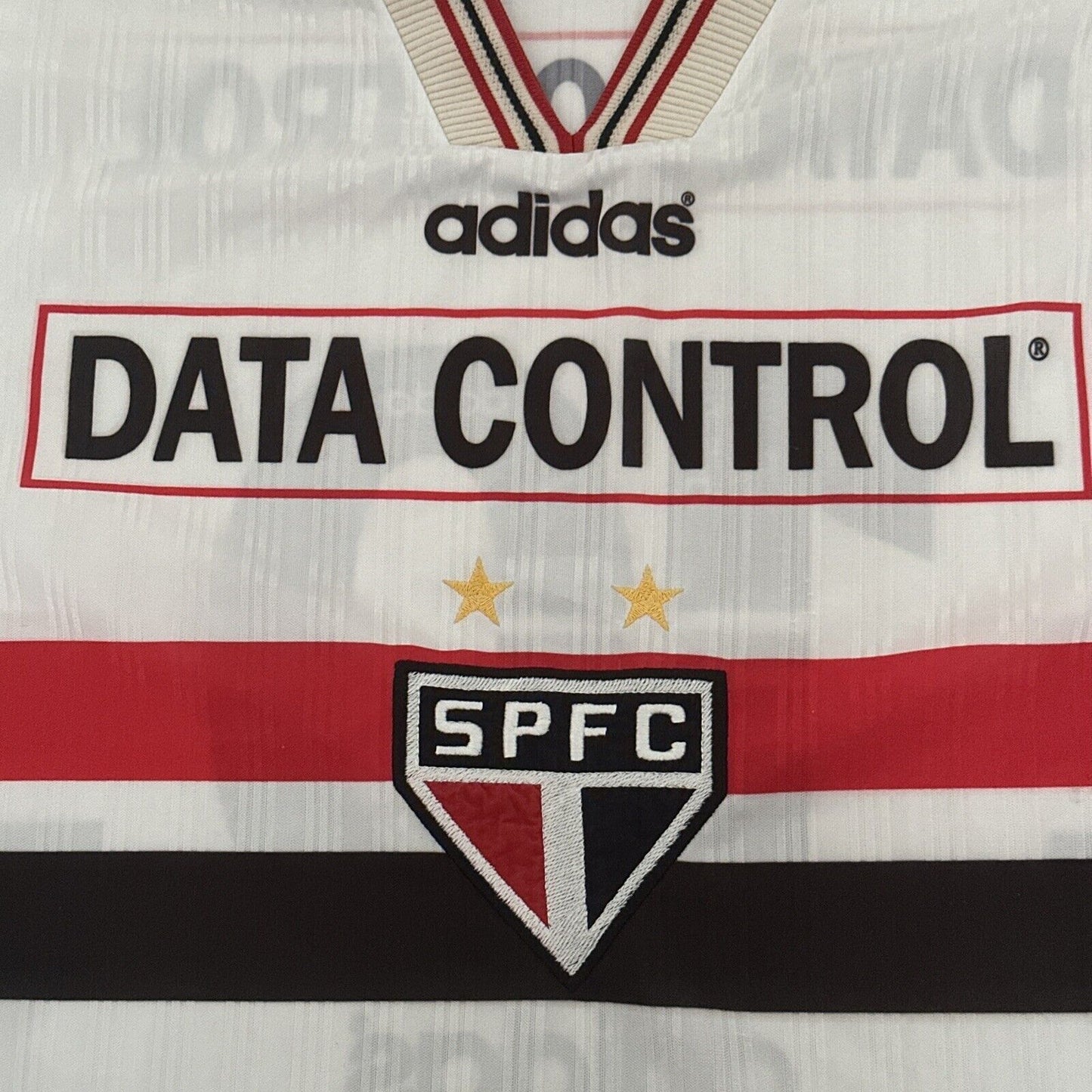 Sao Paulo ADRIANO 10 1997/1998 Home Football Shirt Large - Football Shirt Kingdom