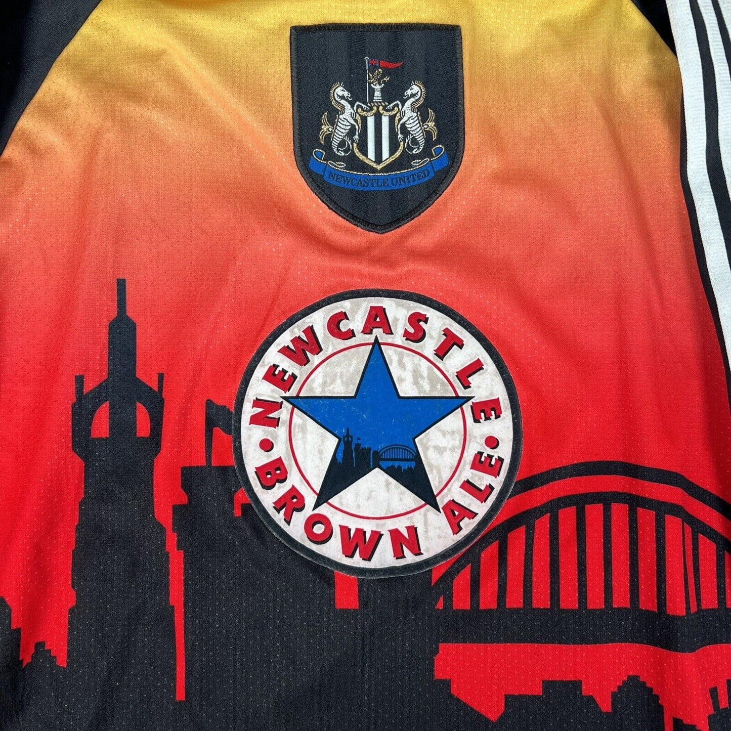 HISLOP 15 Newcastle United 1996/1997 Goalkeeper Football Shirt Small - Football Shirt Kingdom
