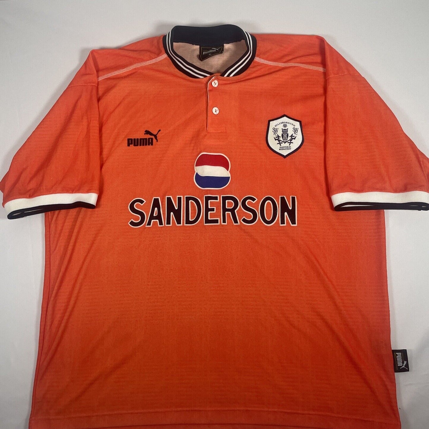 sheffield wednesday 1996 1997 1998 away football shirt xl2