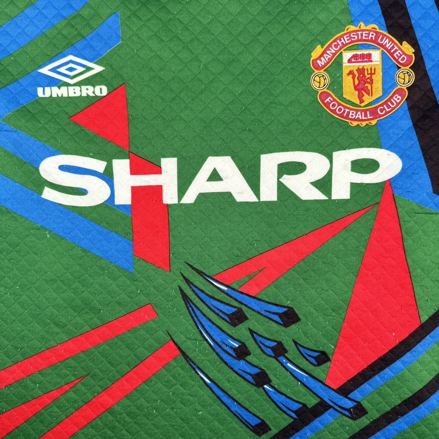 Manchester United #1 1992/1993 Goalkeeper Football Shirt Medium - Football Shirt Kingdom