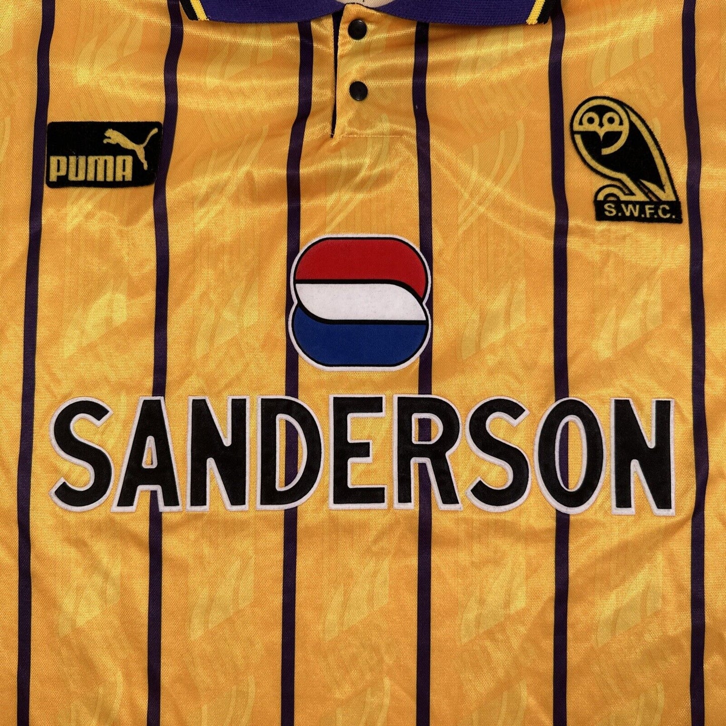 Sheffield Wednesday 1994/1995/1996 Away Football Shirt XXL - Football Shirt Kingdom