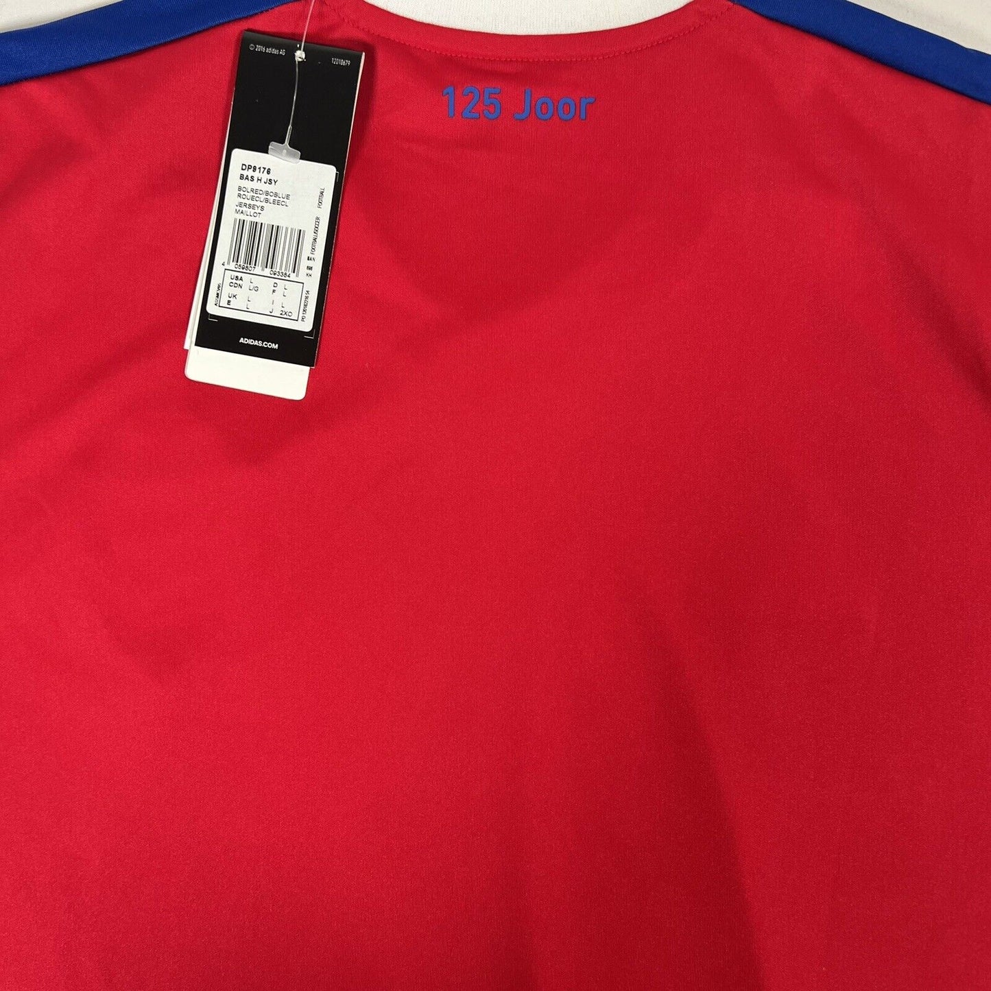 bnwt basel 2018 2019 home football shirt large5