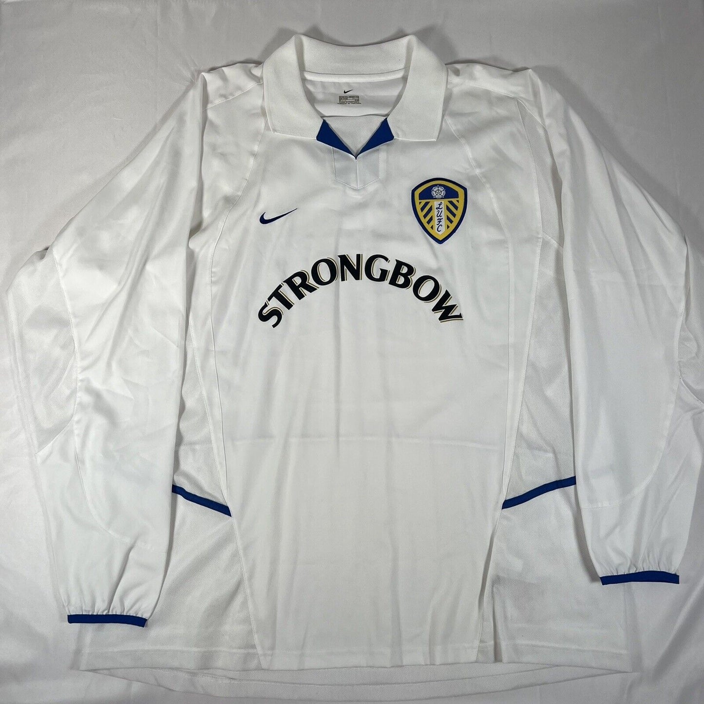 leeds united 2002 2003 home football shirt long sleeve xxl2