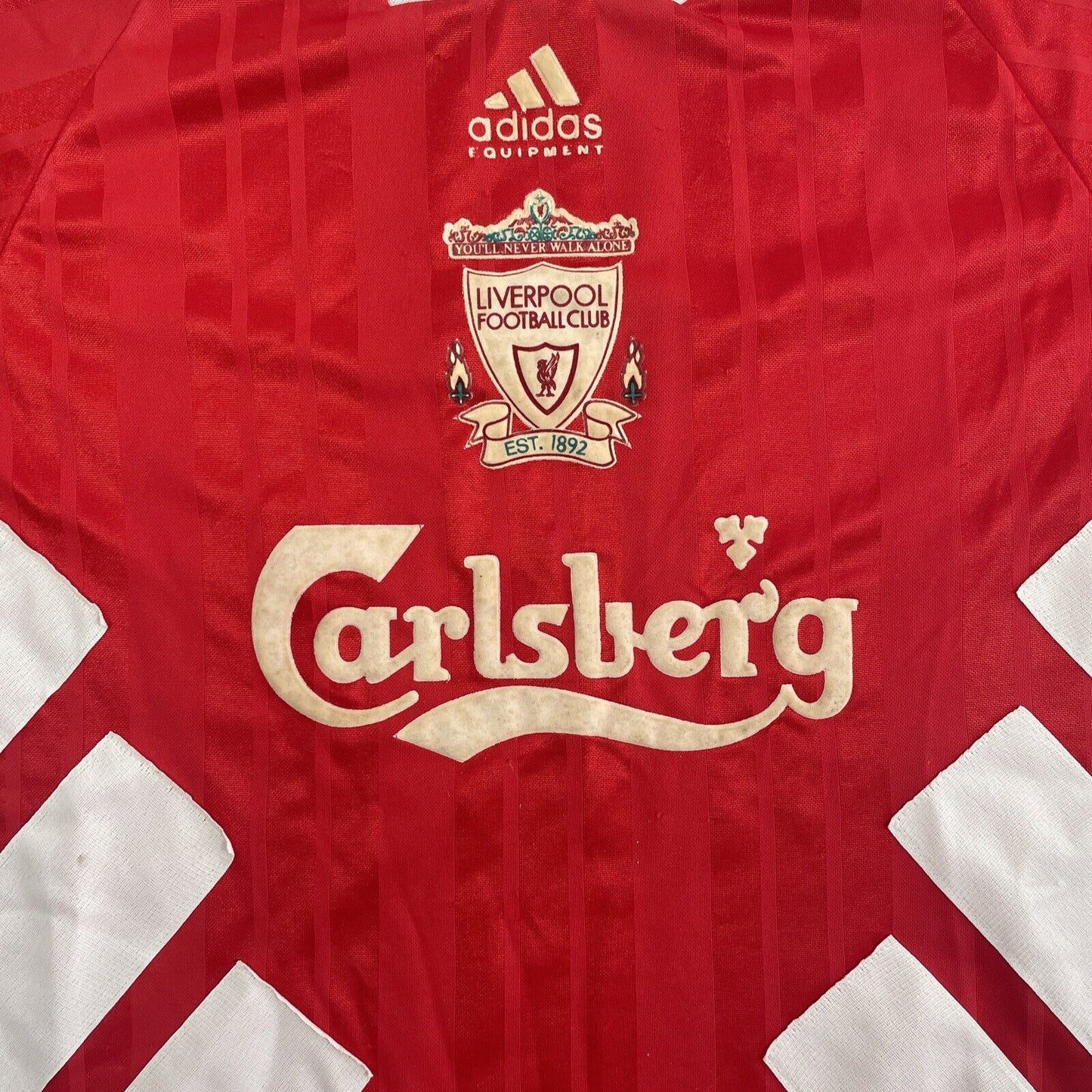Liverpool 1993/1994/1995 Home Football Shirt Large - Football Shirt Kingdom