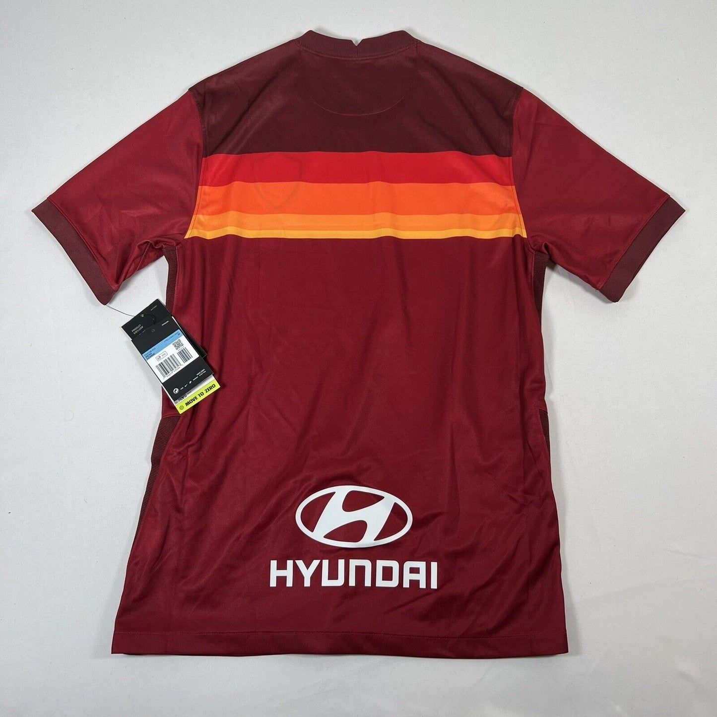 bnwt as roma 2020 2021 home football shirt men s medium3