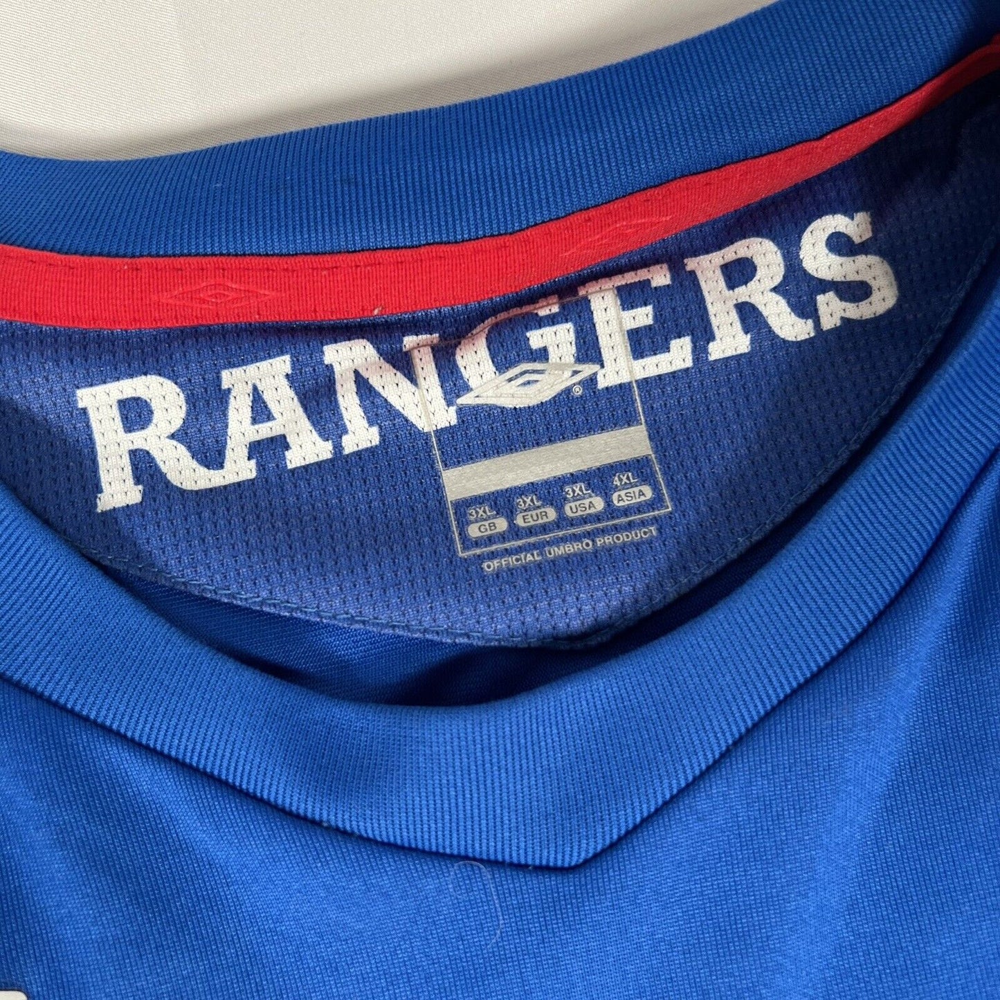 rangers 2006 2007 home football shirt men s 3xl xxxl4