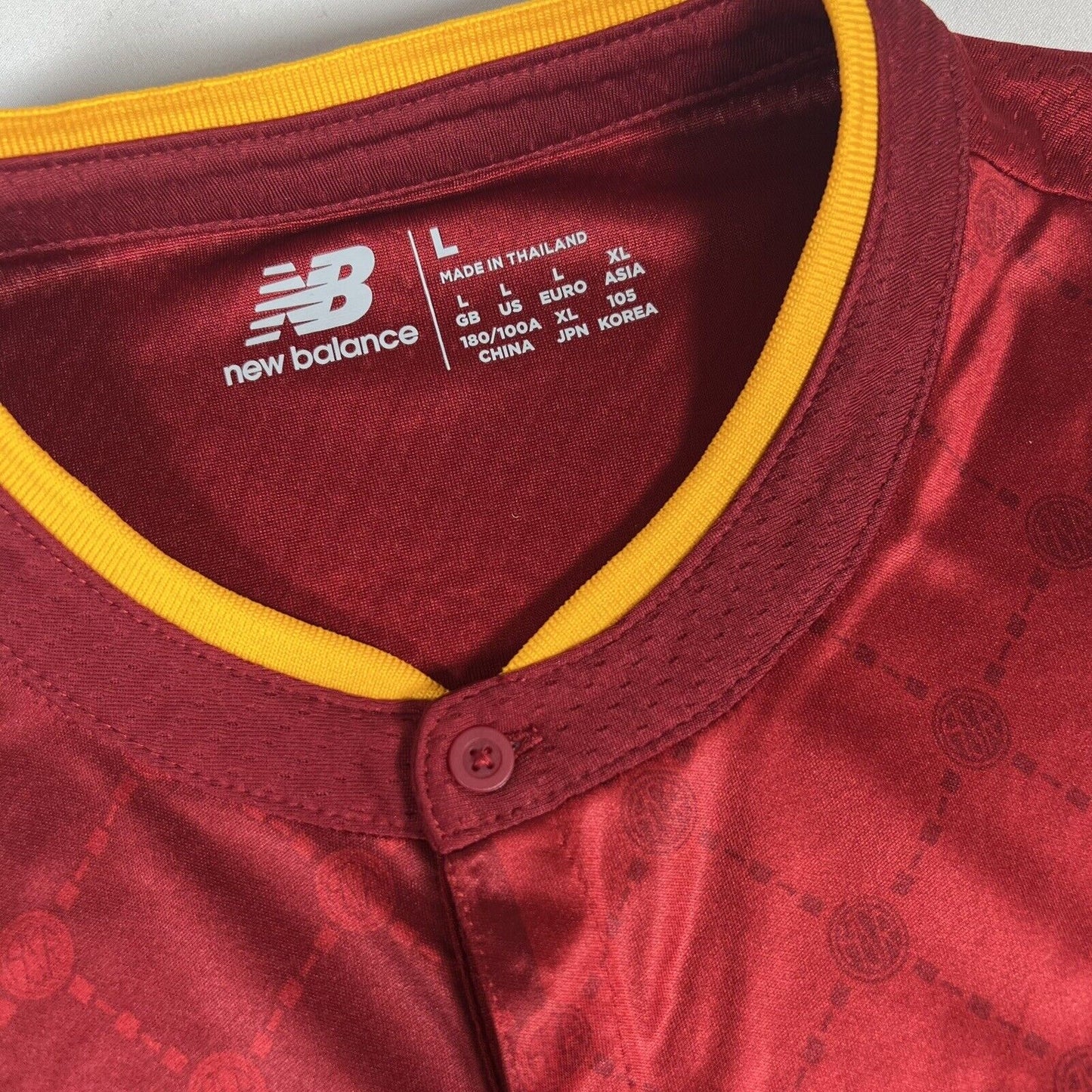 roma 2022 2023 home football shirt bnwt large5