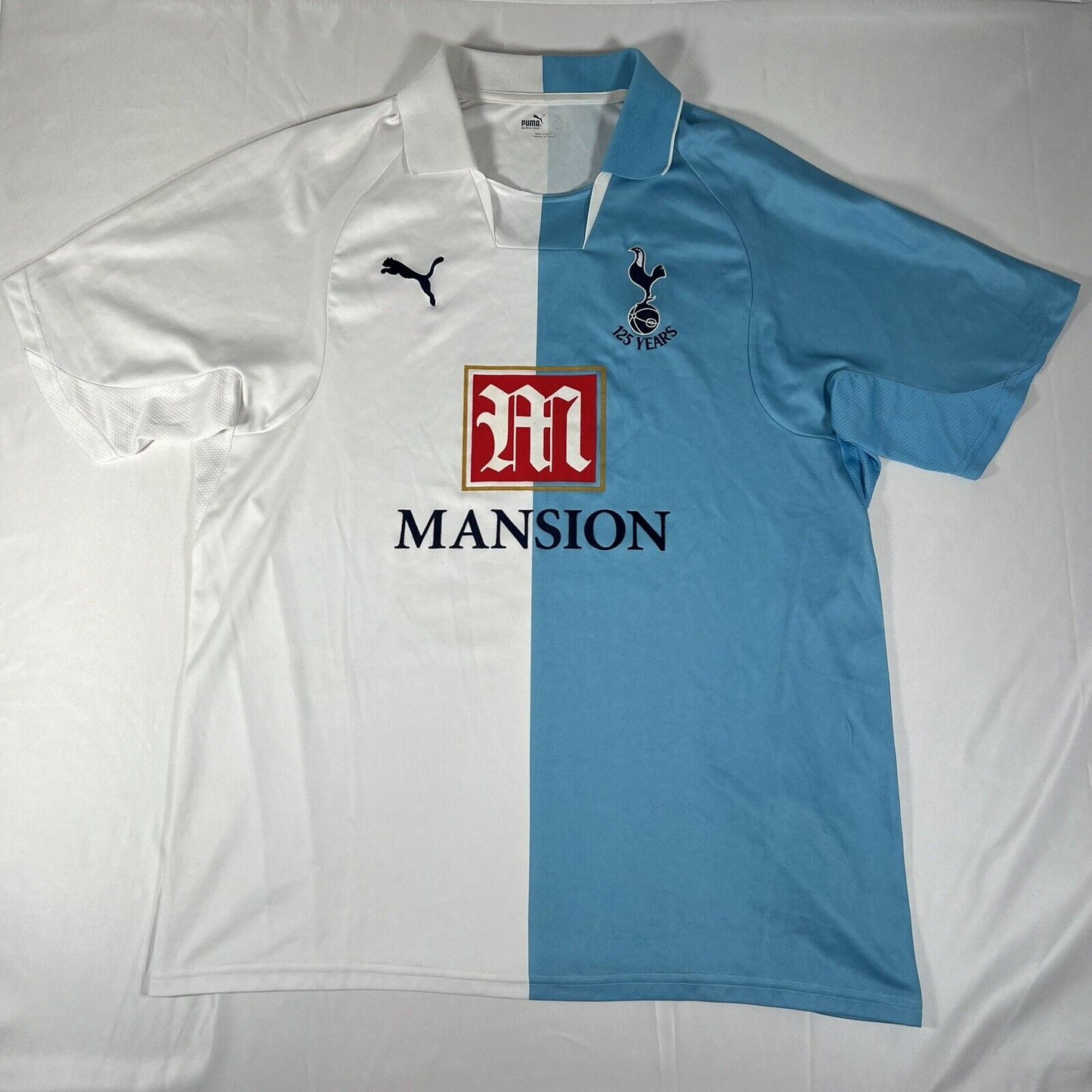 tottenham hotspur 2007 2008 125 years football shirt xl2