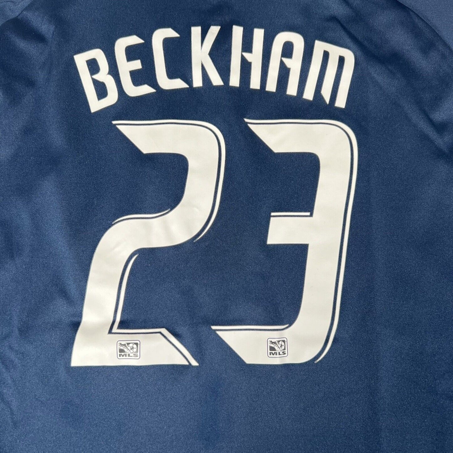 BECKHAM 23 La Galaxy 2007/2008/2009 Away Football Shirt Small - Football Shirt Kingdom