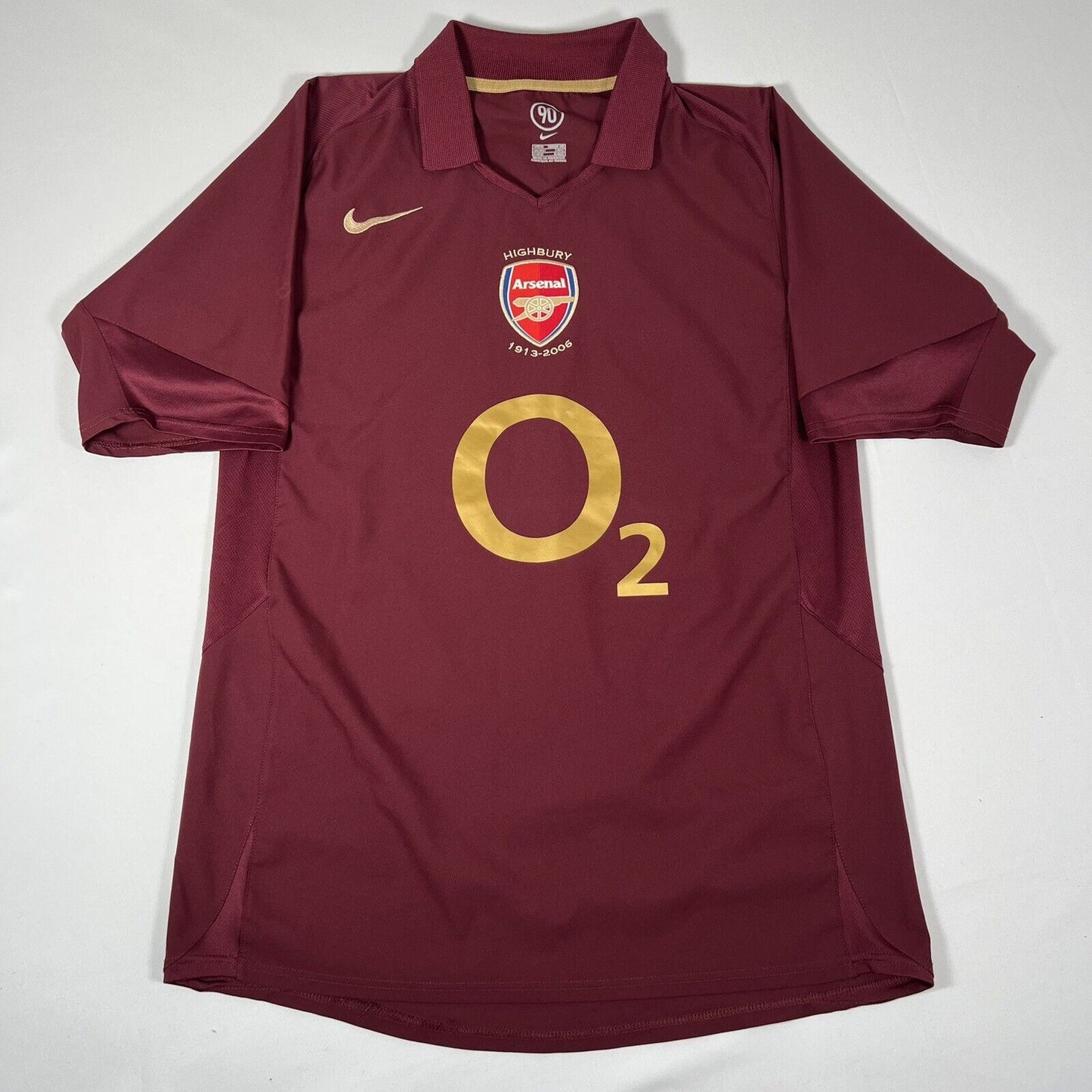 wright 8 arsenal 2005 2006 home football shirt men s medium4