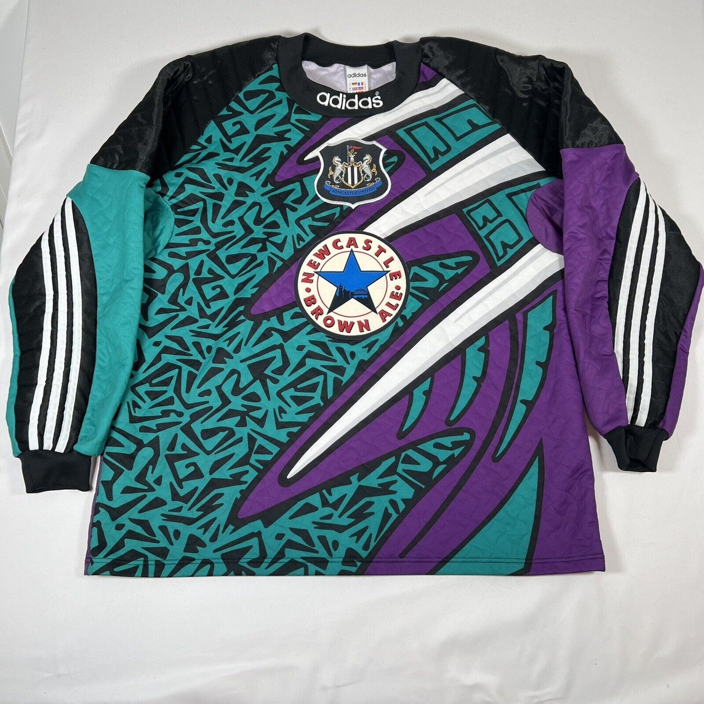 newcastle 1995 1996 goalkeeper football shirt xl2