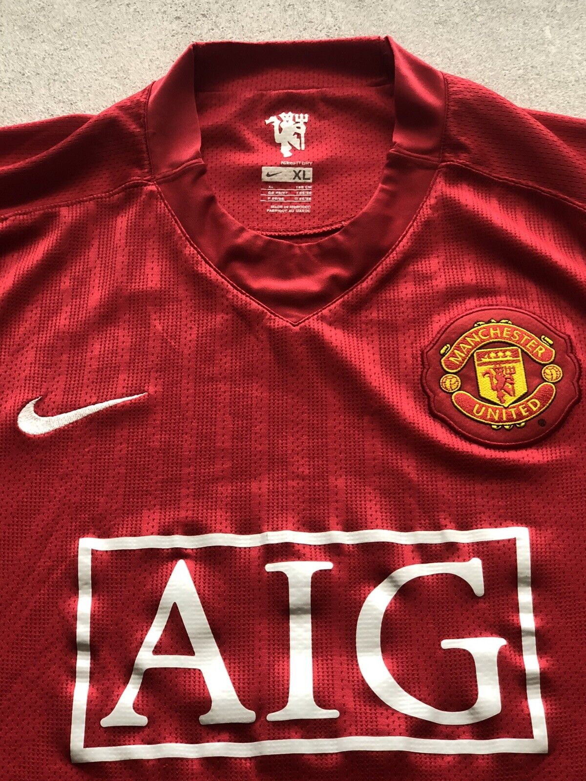 ronaldo manchester united 2007 2008 2009 home football shirt large3