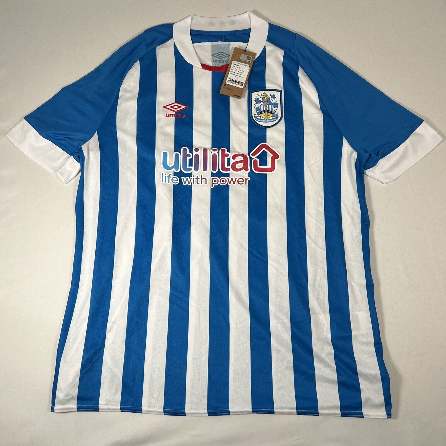 knockaert 50 huddersfield 2022 2023 home football shirt bnwt xxl3