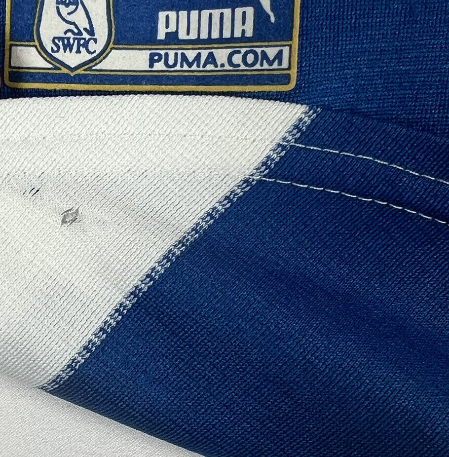 sheffield wednesday 2000 2001 home football shirt large5